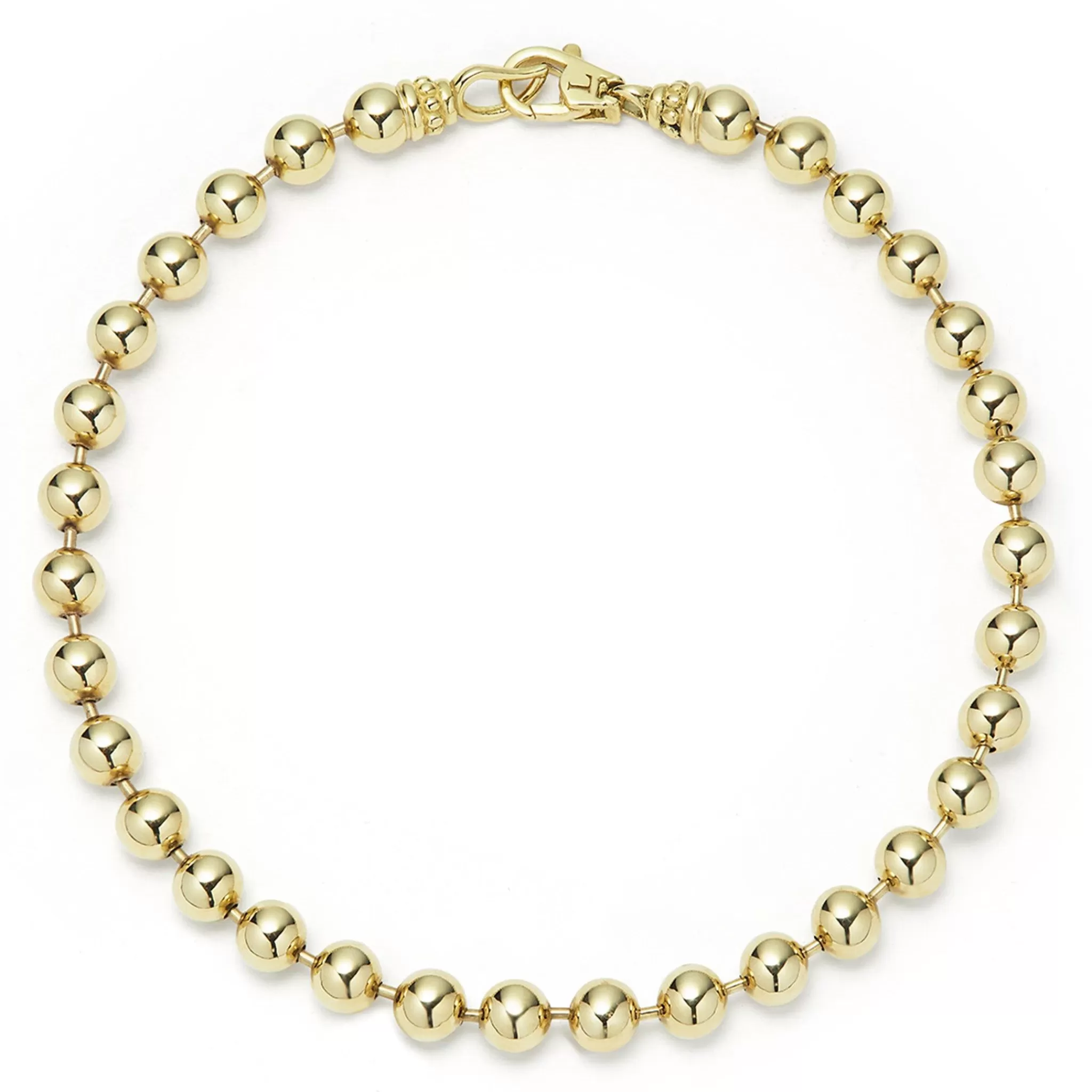 Cheap LAGOS 18K Gold Ball Chain Bracelet