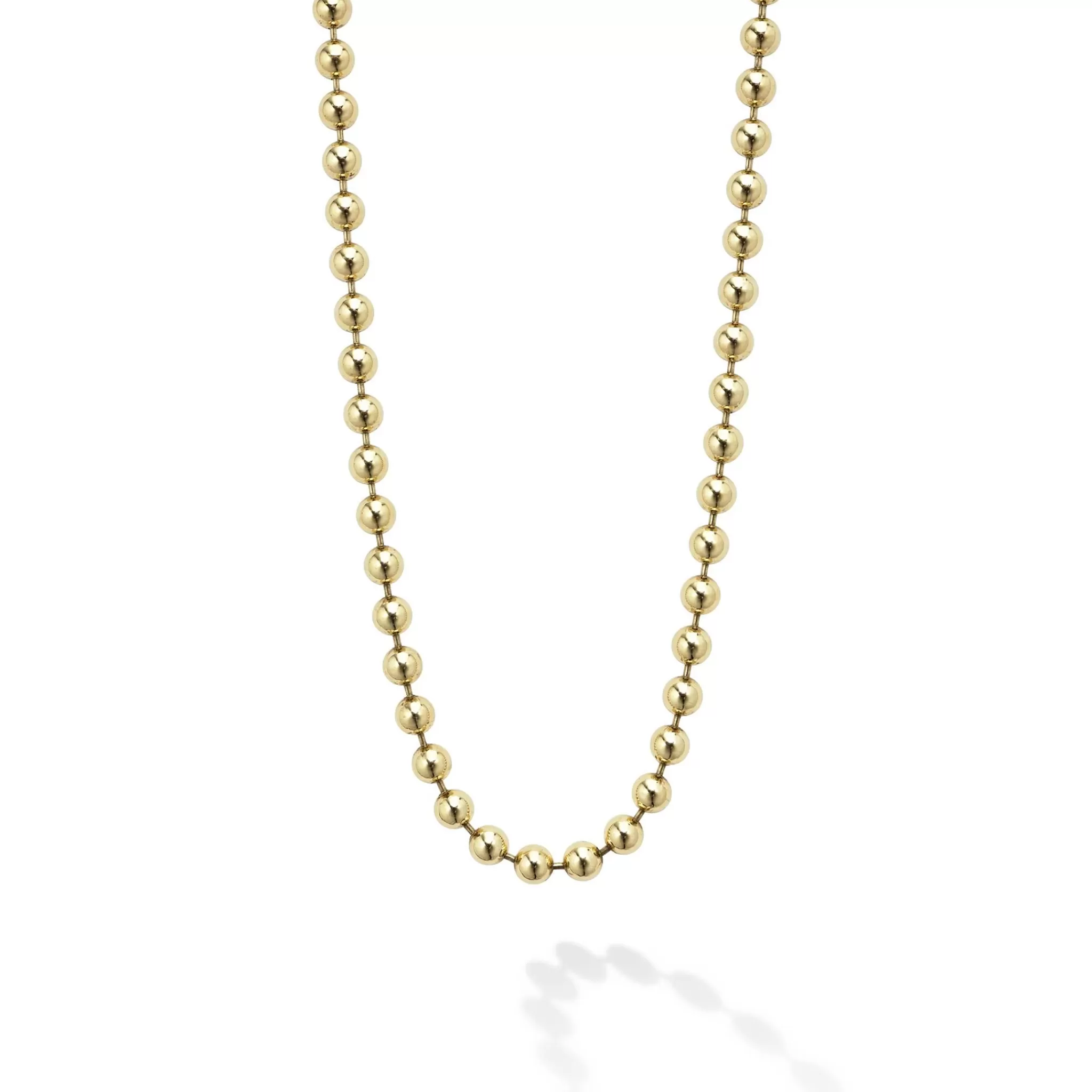 Fashion LAGOS 18K Gold Ball Chain Necklace