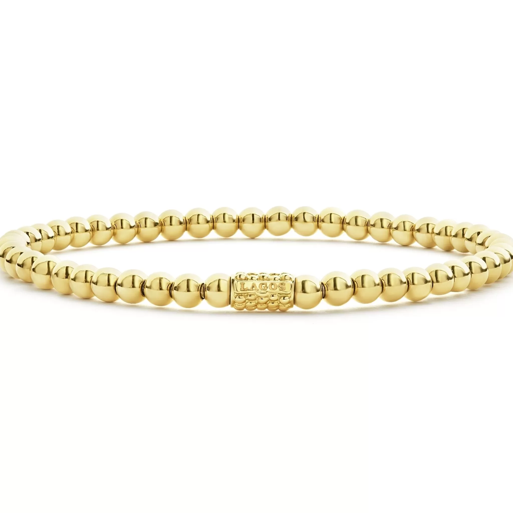 Store LAGOS 18K Gold Bead Bracelet | 4Mm