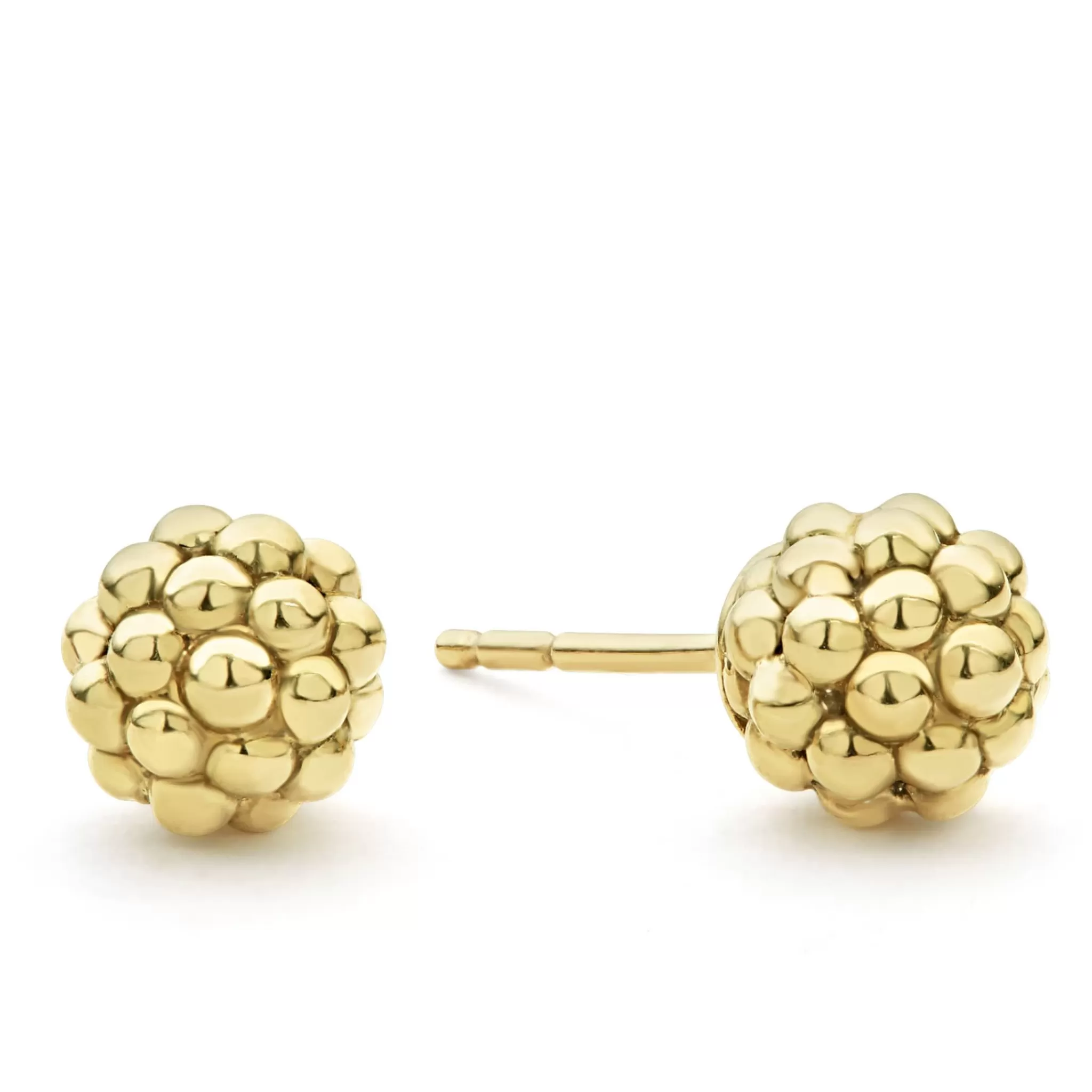 Online LAGOS 18K Gold Beaded Stud Earrings