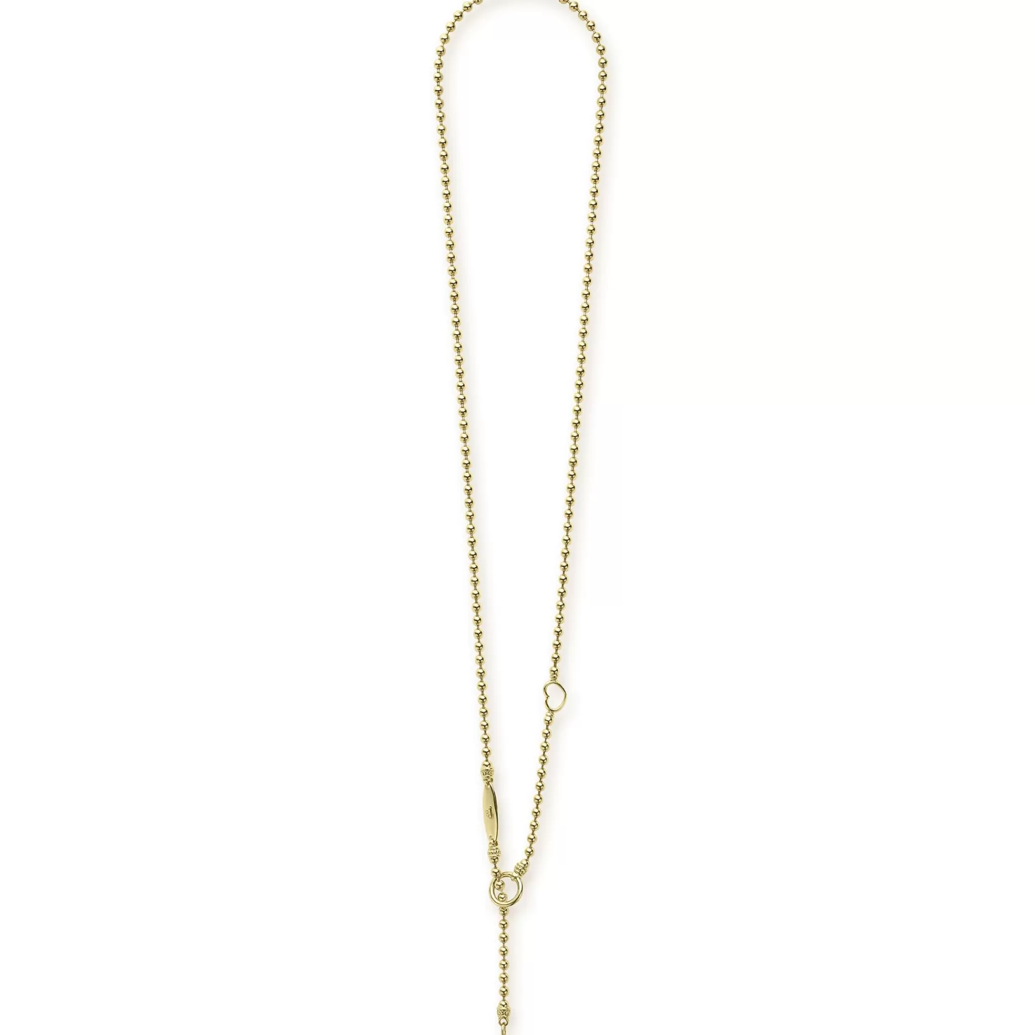 Store LAGOS 18K Gold Beaded Toggle Necklace