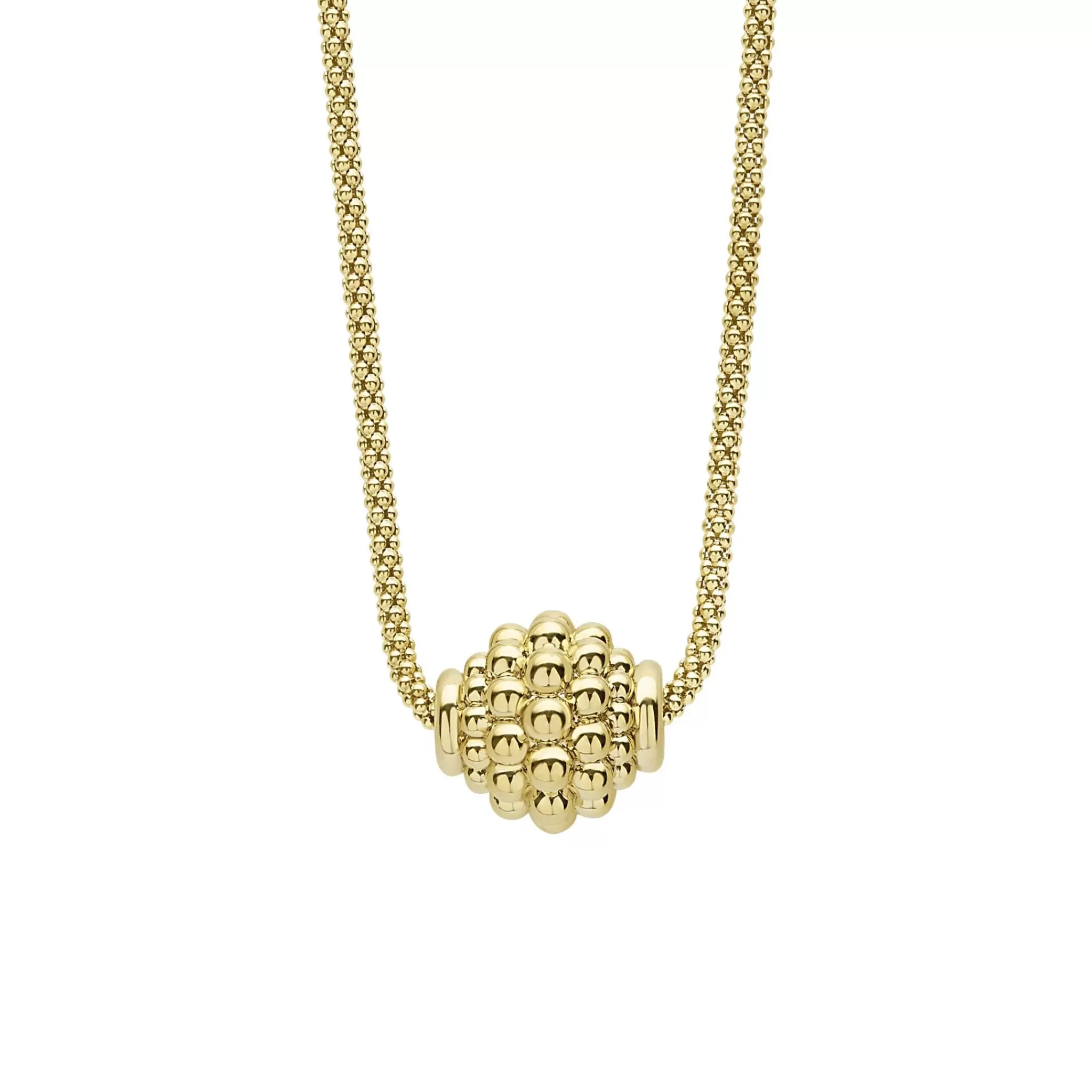 Flash Sale LAGOS 18K Gold Caviar Ball Pendant Necklace