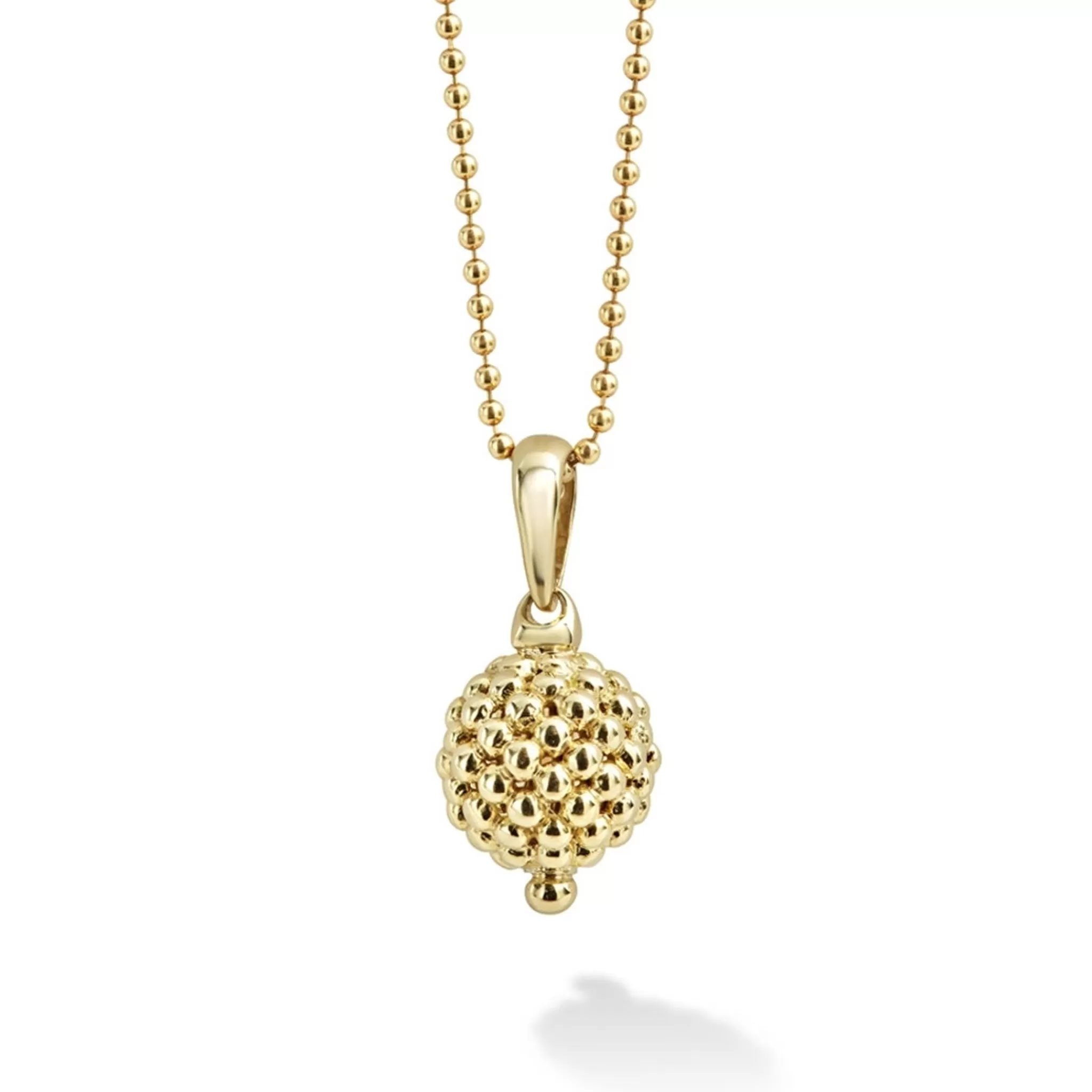 Outlet LAGOS 18K Gold Caviar Beaded Pendant Necklace