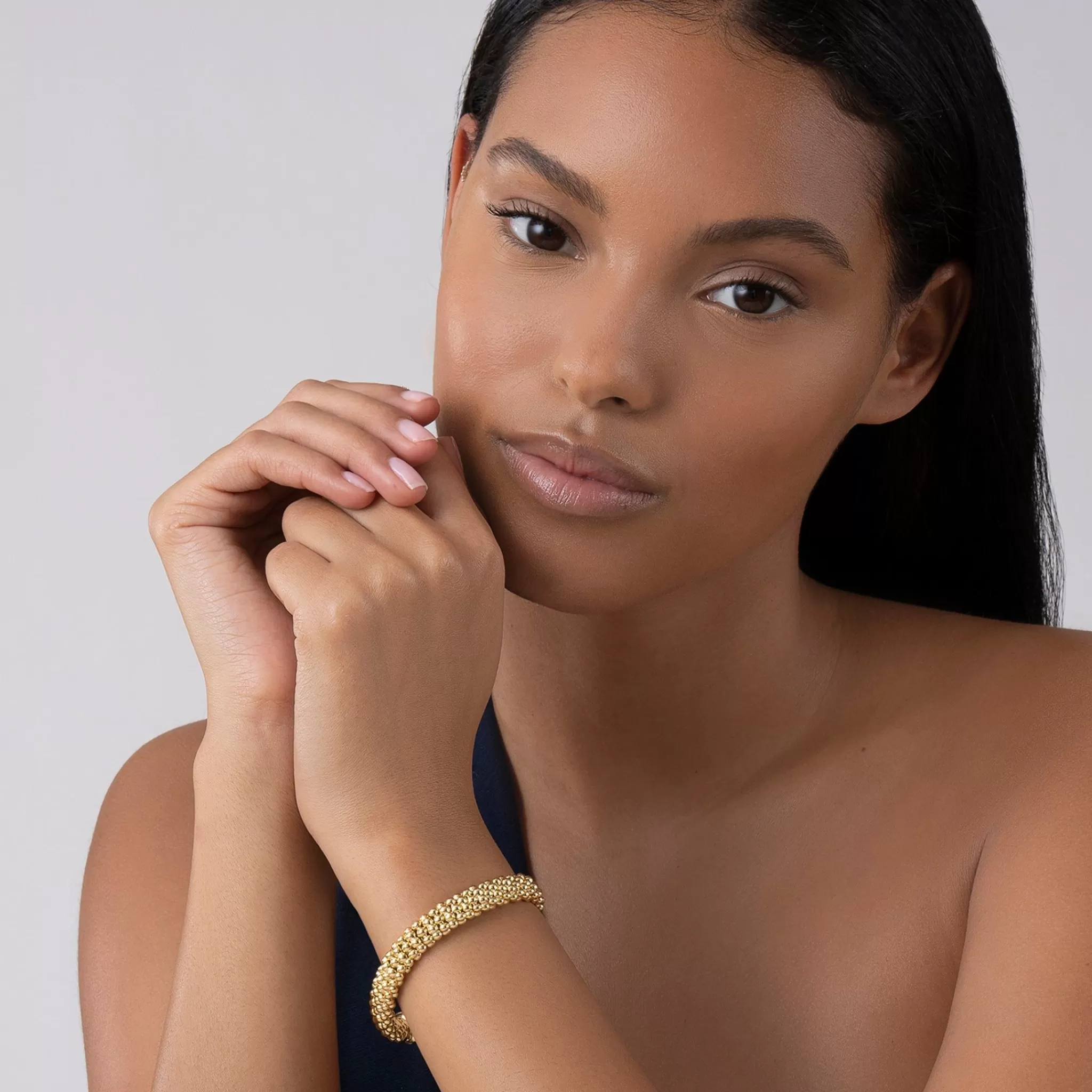 Fashion LAGOS 18K Gold Caviar Bracelet | 9Mm