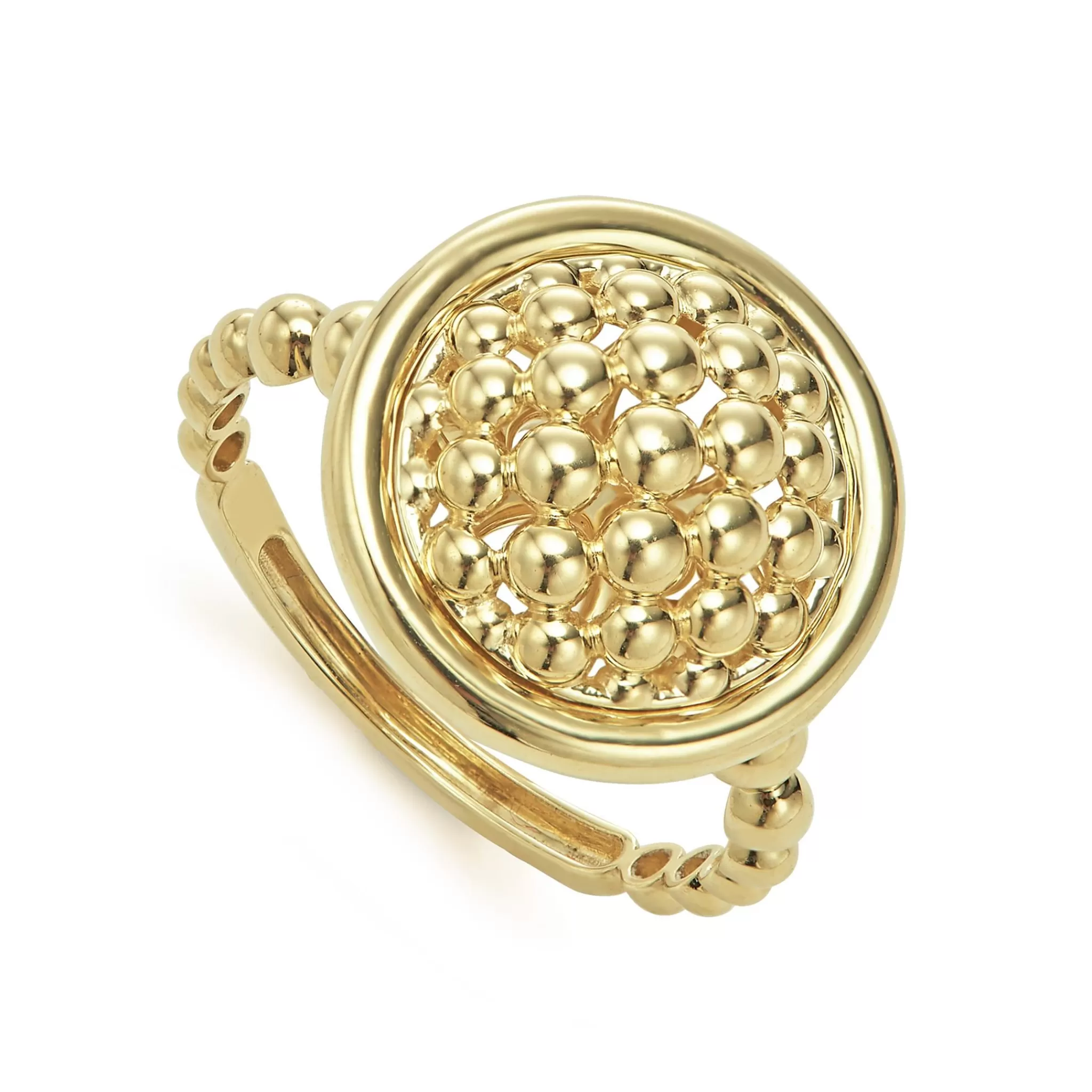 Cheap LAGOS 18K Gold Caviar Ring