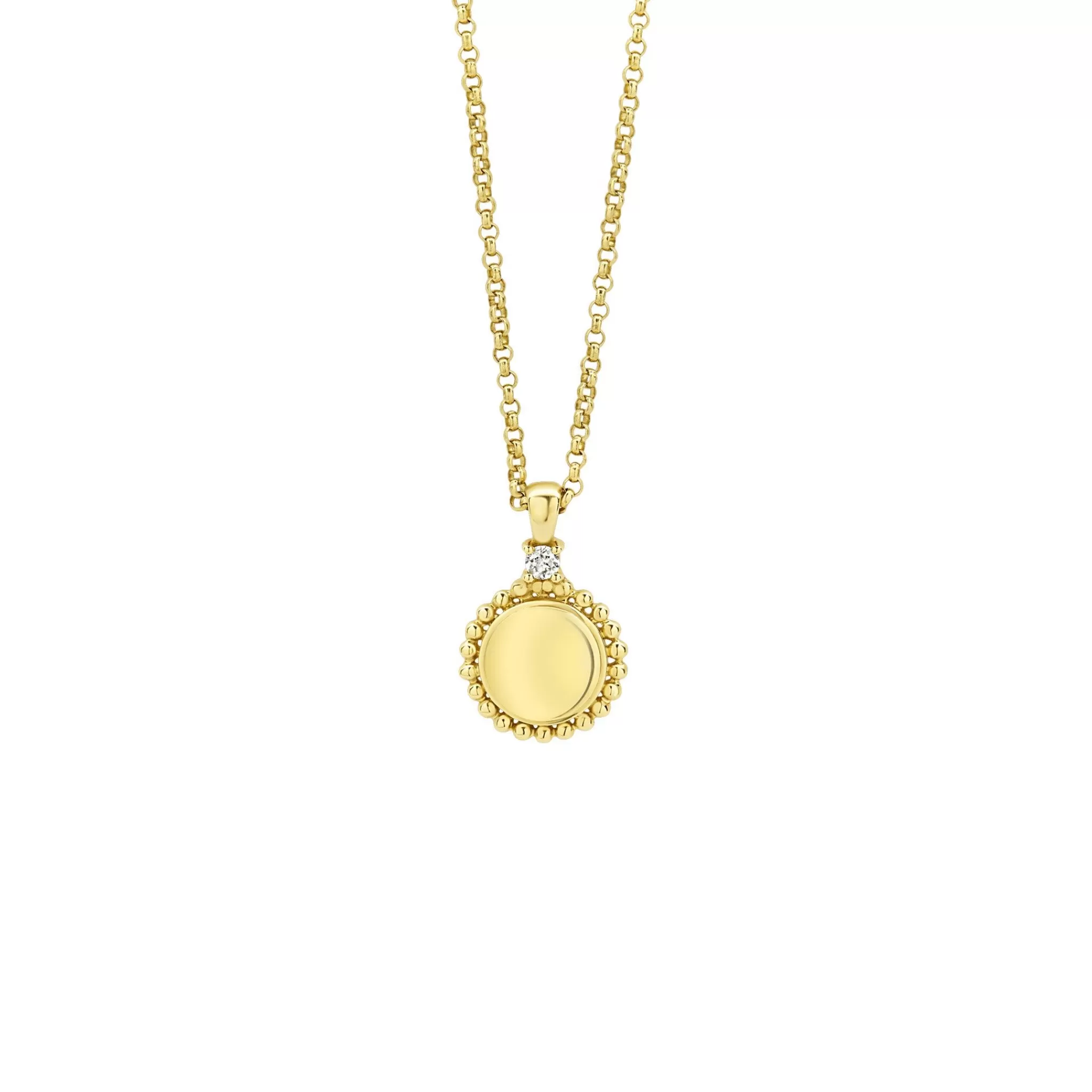 Fashion LAGOS 18K Gold Diamond Pendant Necklace