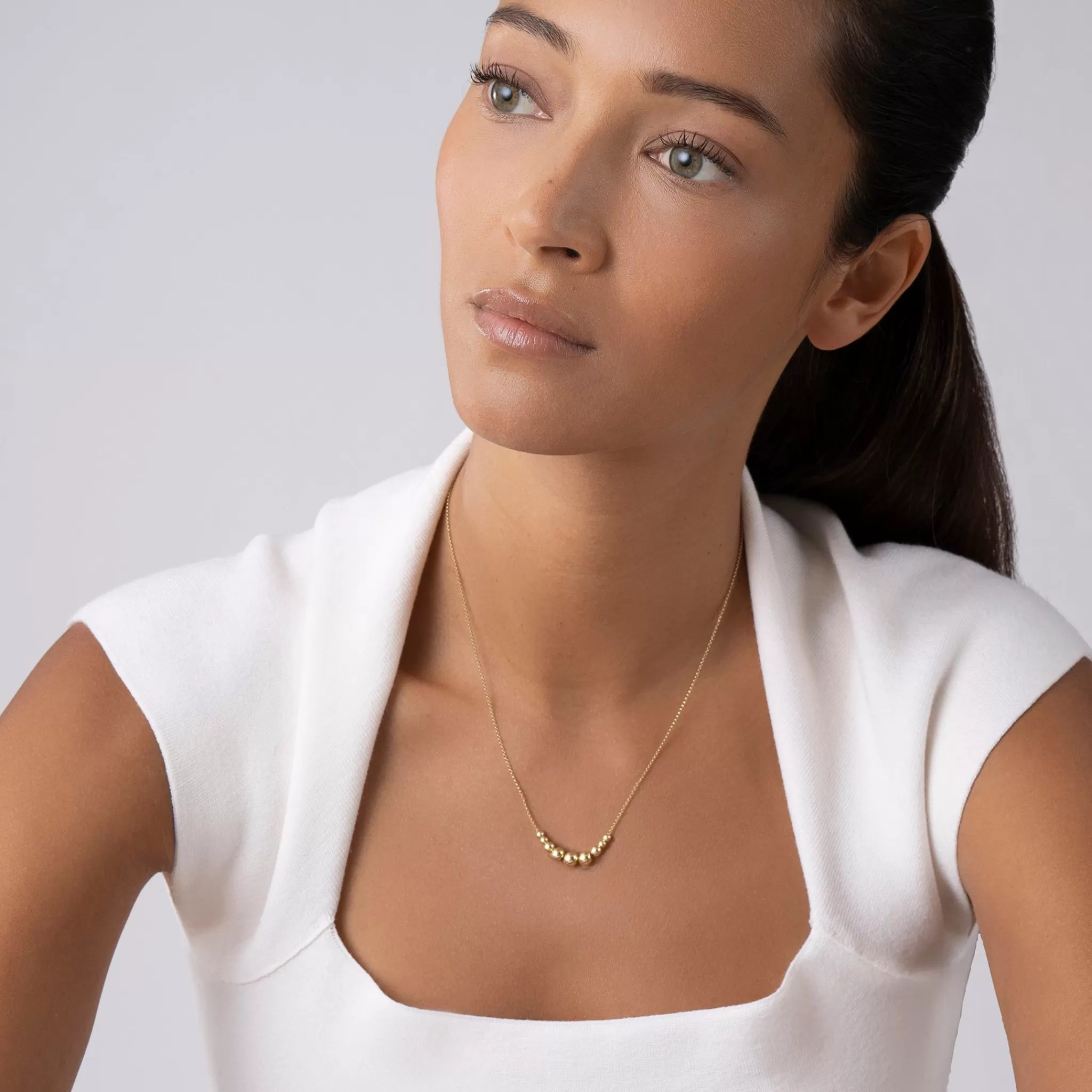 Cheap LAGOS 18K Gold Graduated Bead Necklace