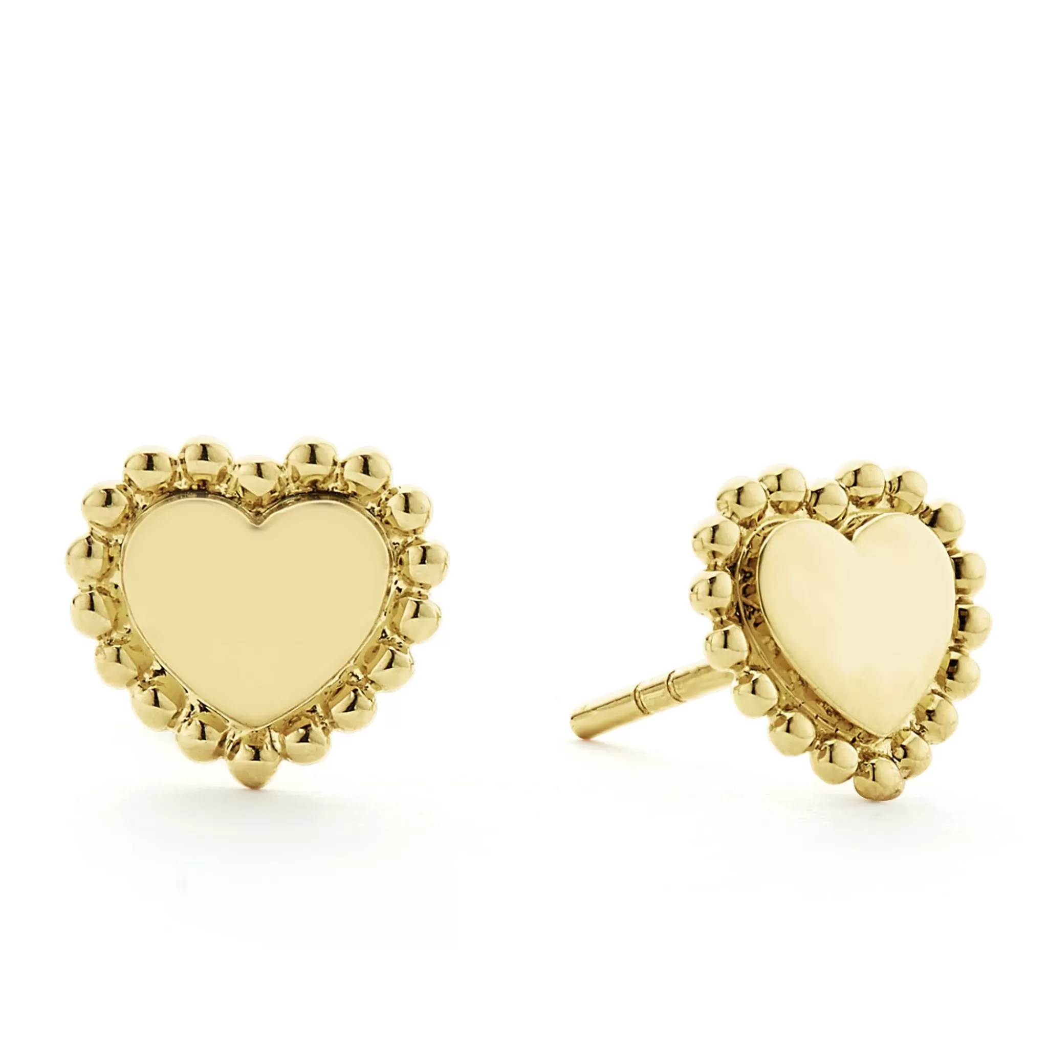 Best Sale LAGOS 18K Gold Heart Stud Earrings