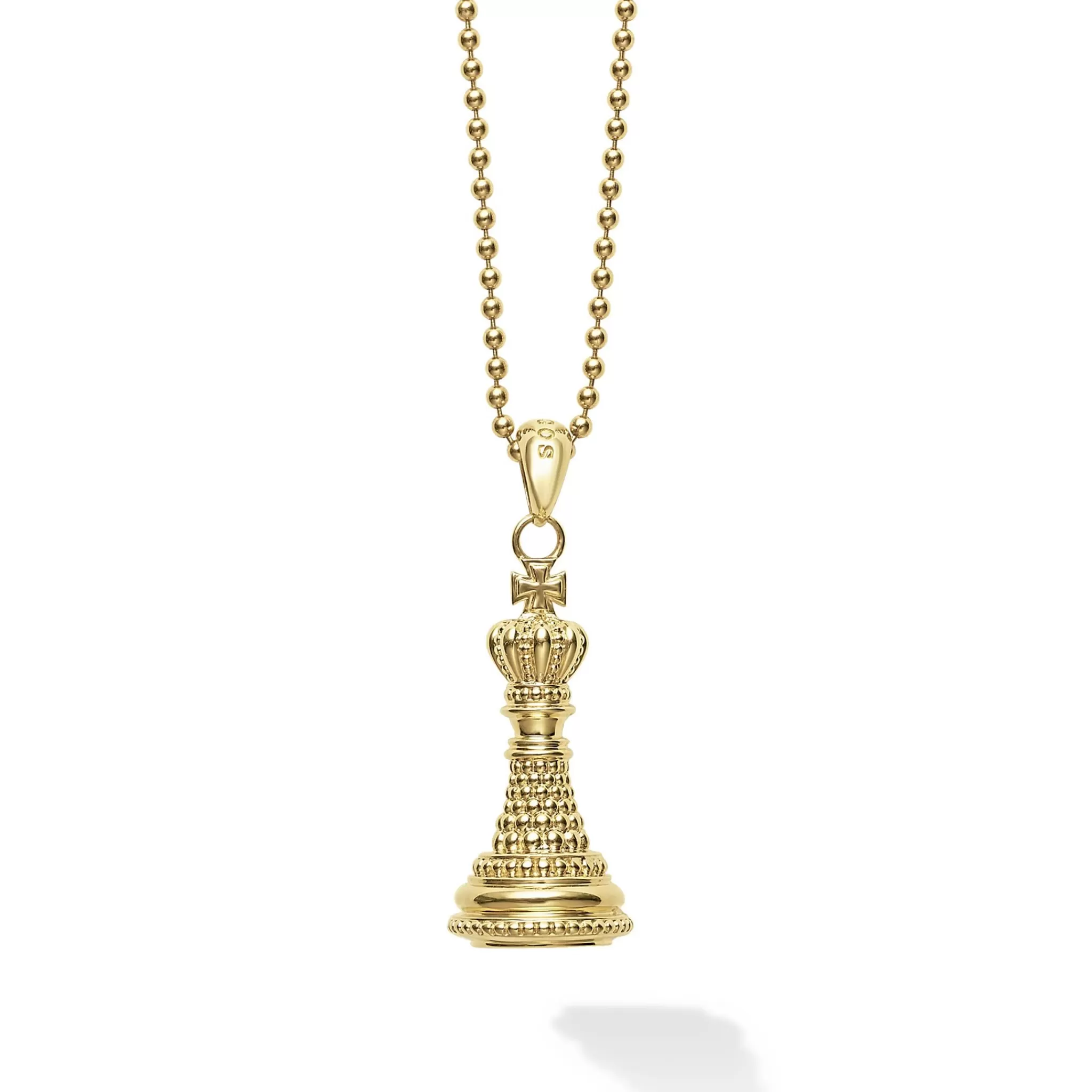 Clearance LAGOS 18K Gold King Pendant Necklace