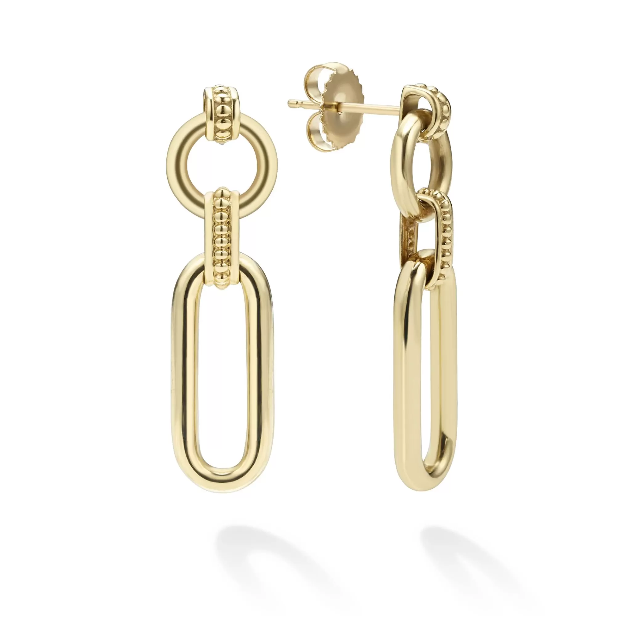 Outlet LAGOS 18K Gold Link Drop Earrings