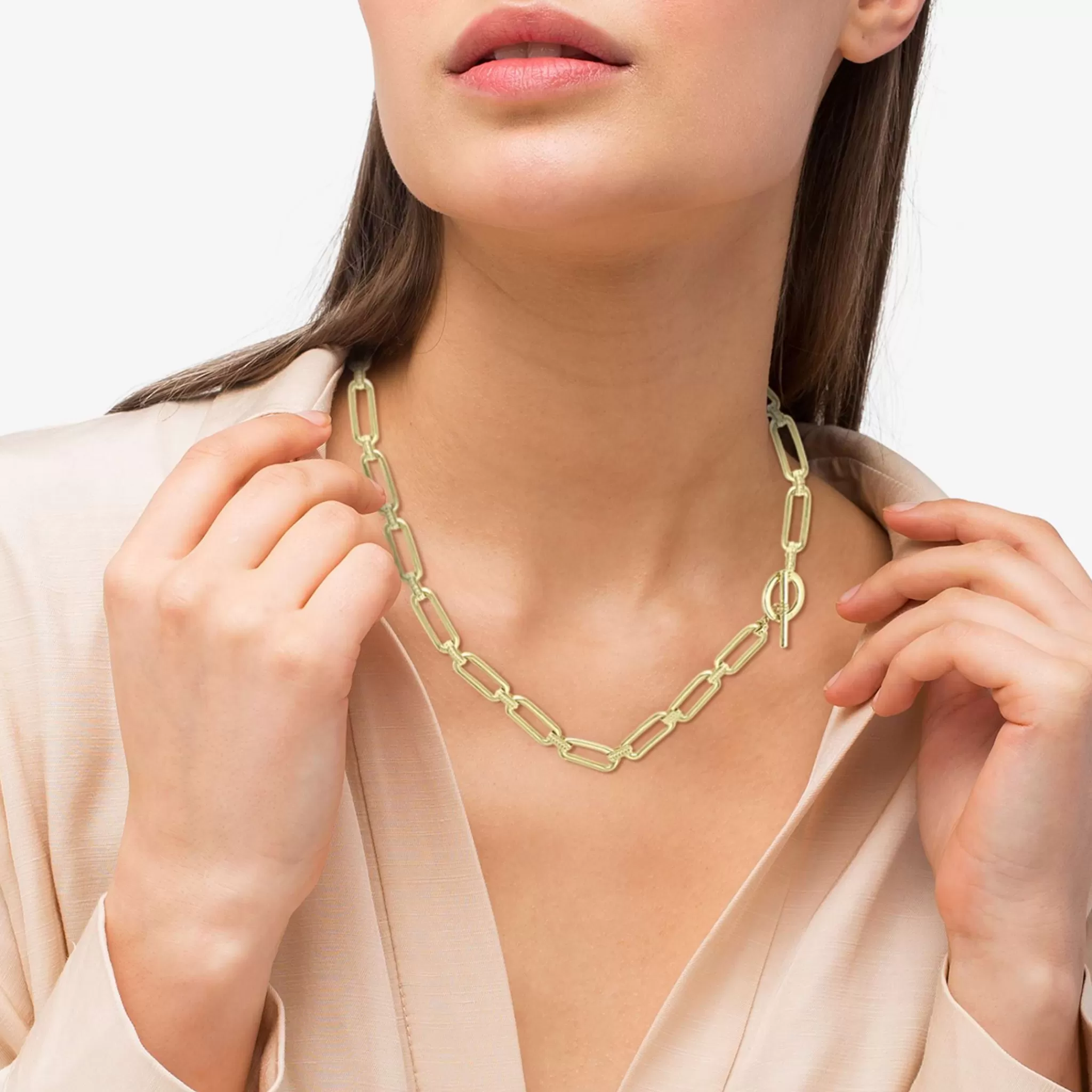 Shop LAGOS 18K Gold Link Necklace