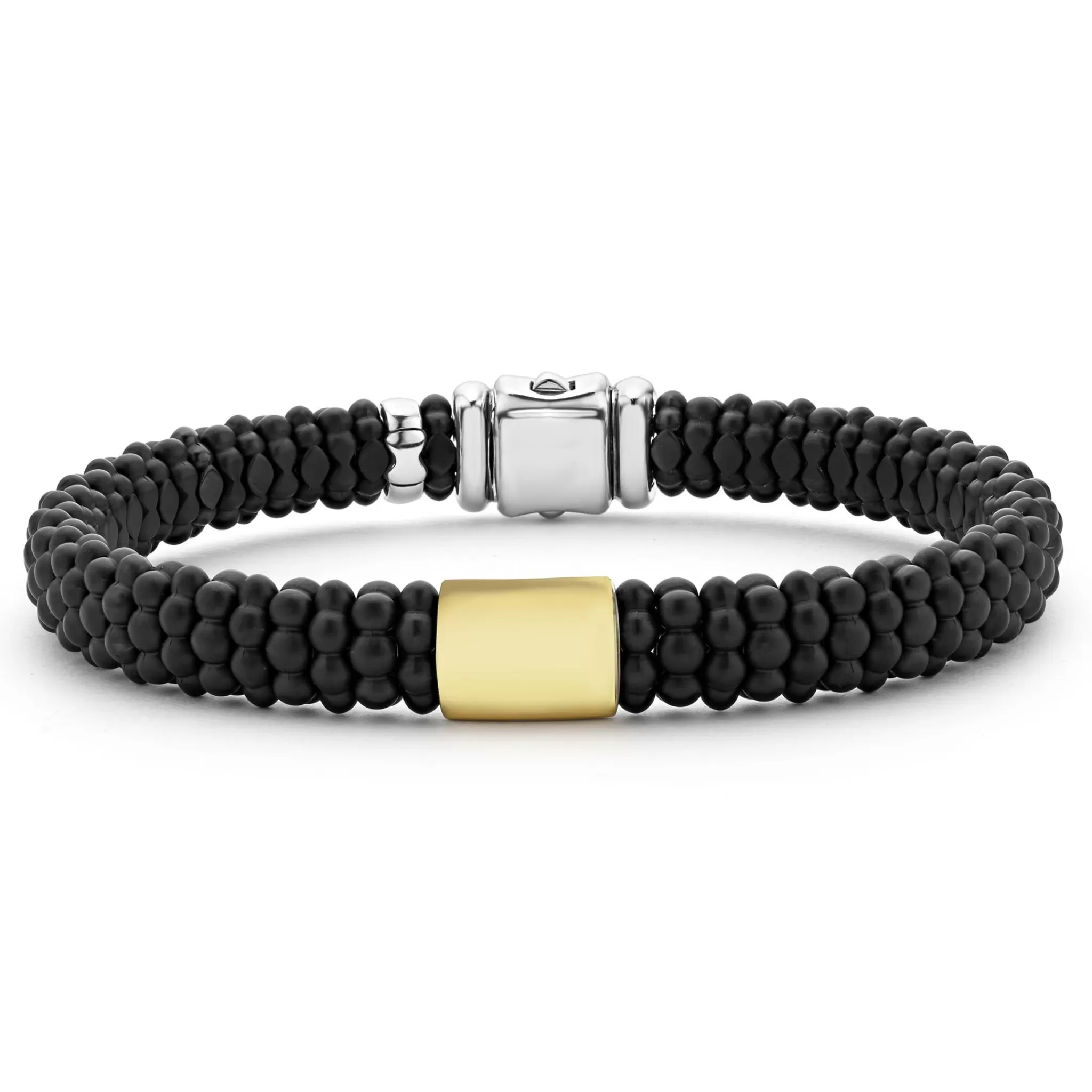 Flash Sale LAGOS 18K Gold Matte Ceramic Beaded Bracelet | 9Mm