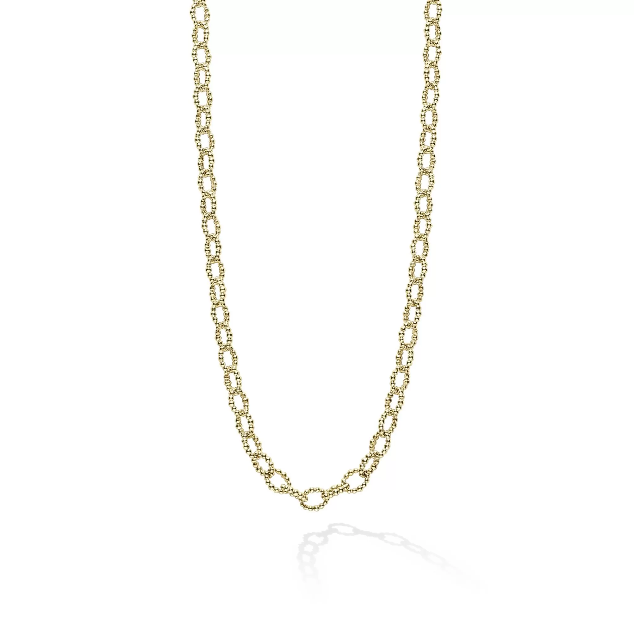 New LAGOS 18K Gold Petite Link Necklace