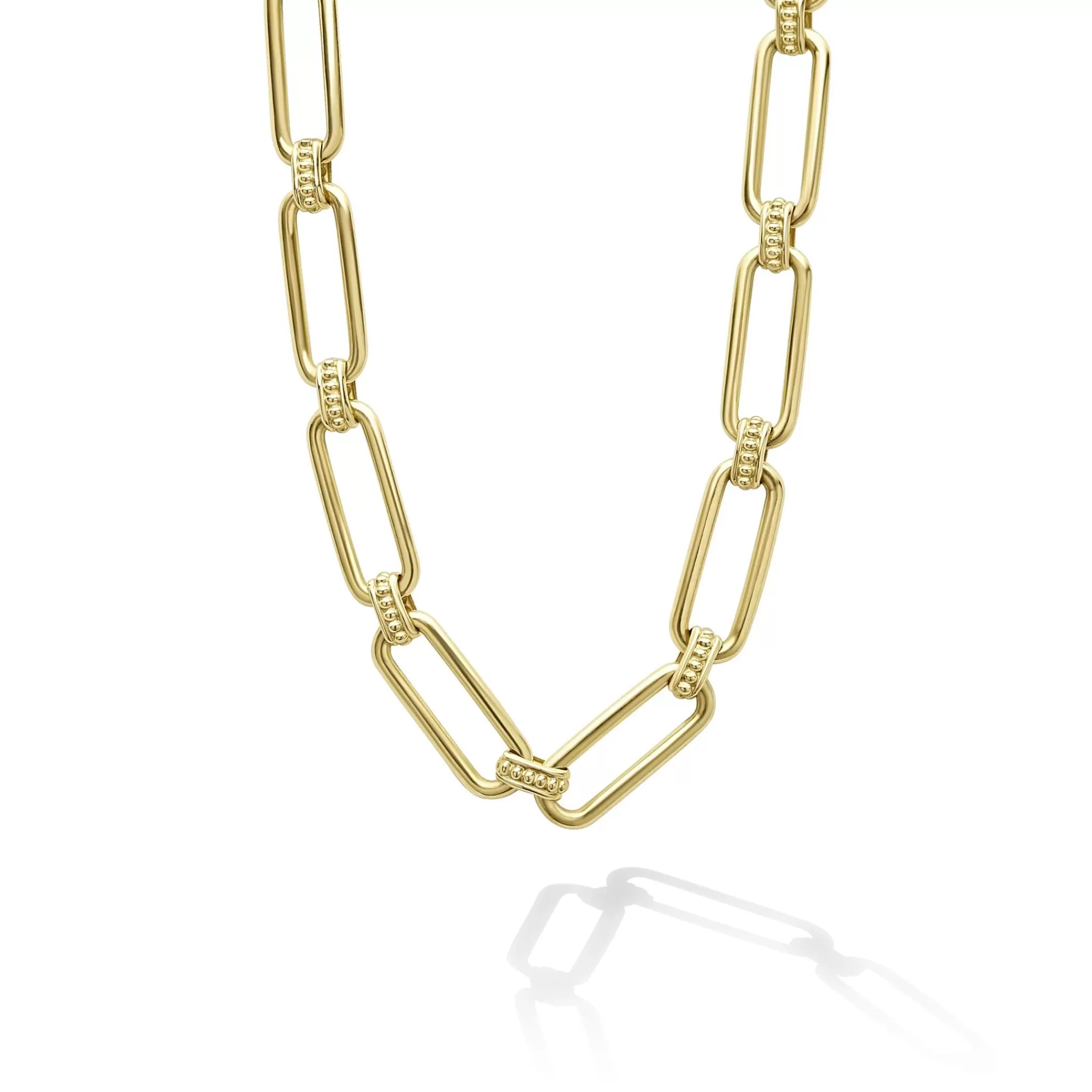 Discount LAGOS 18K Gold Petite Link Necklace