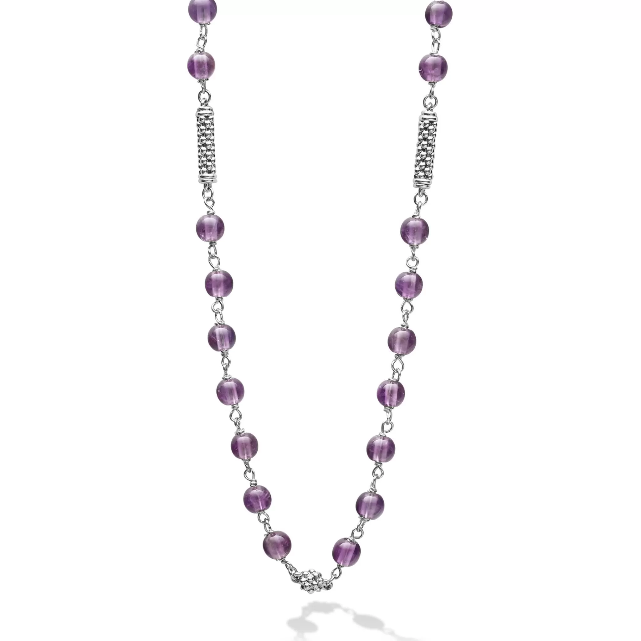 New LAGOS Amethyst Beaded Necklace