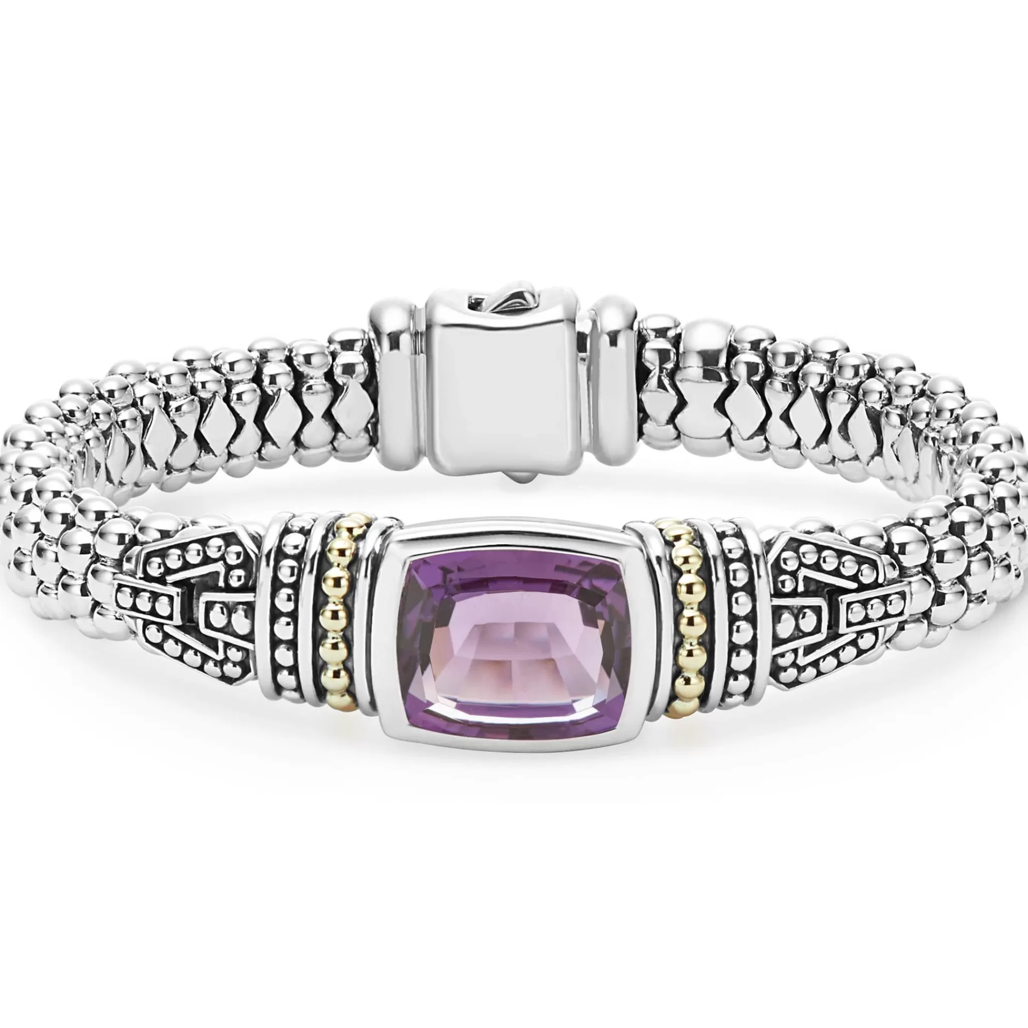 Best LAGOS Amethyst Caviar Bracelet | 9Mm