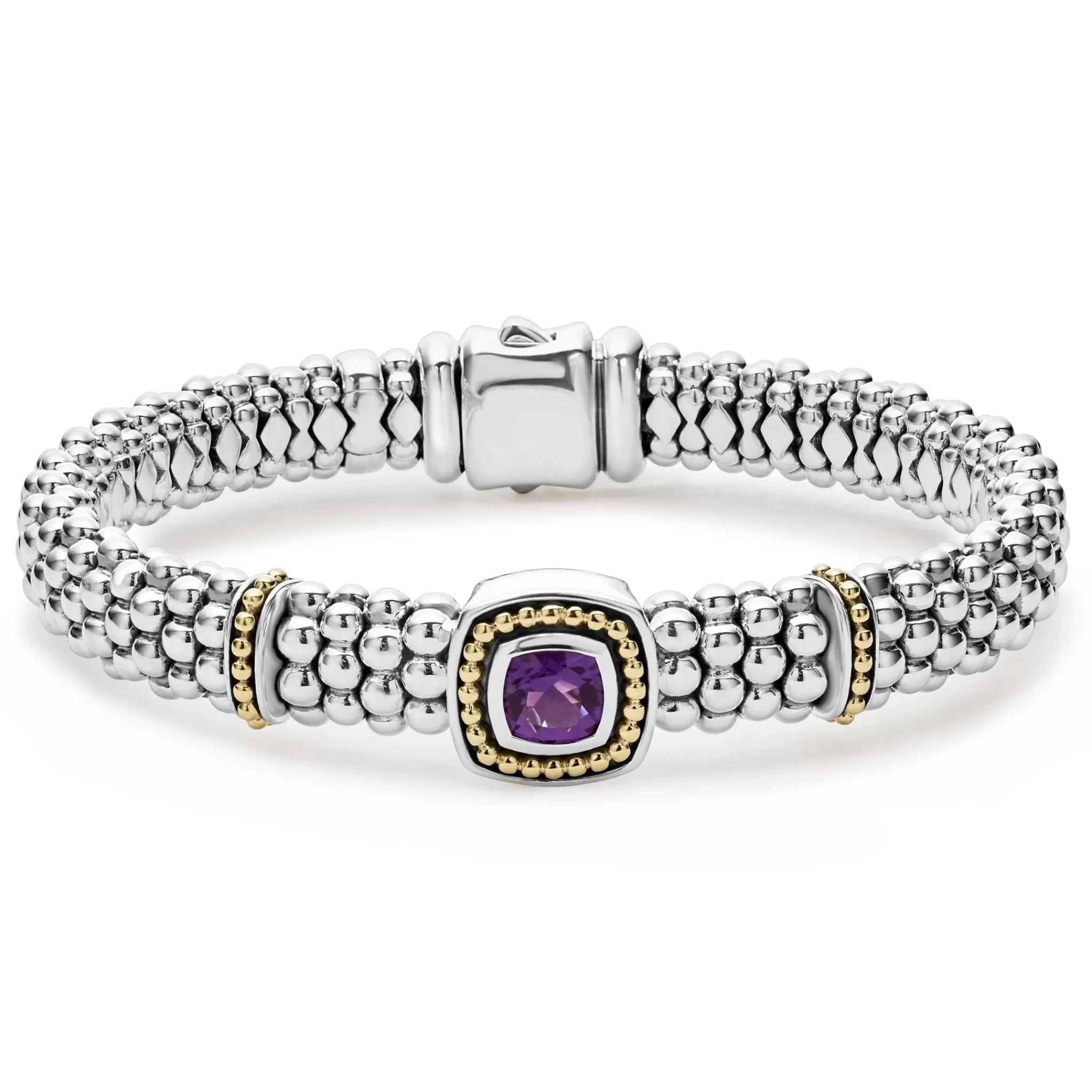 Online LAGOS Amethyst Caviar Bracelet | 9Mm