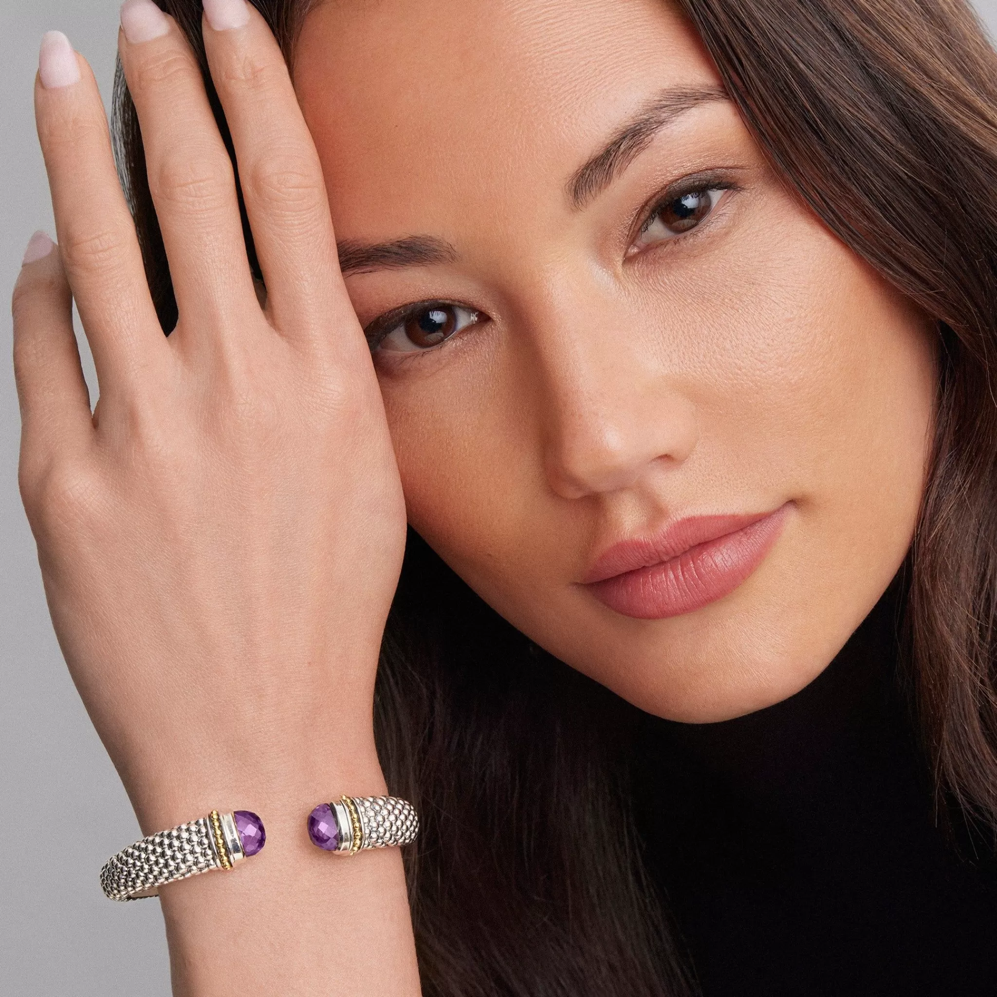 Hot LAGOS Amethyst Cuff Bracelet | 12Mm