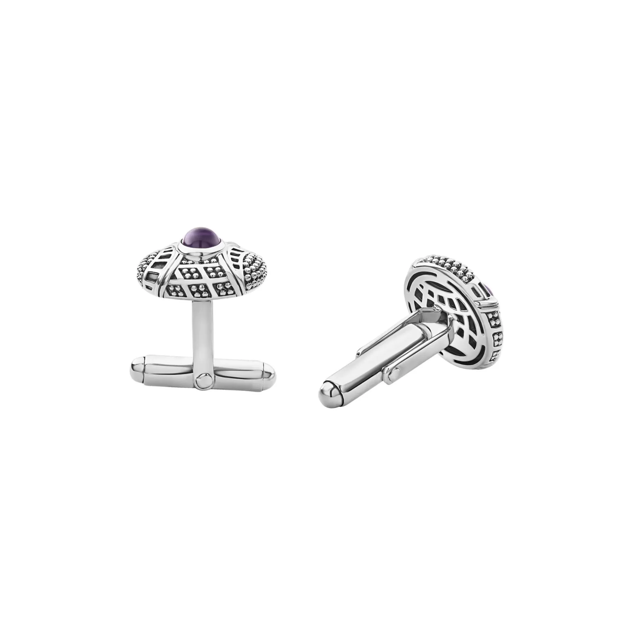 New LAGOS Amethyst Cuff Links