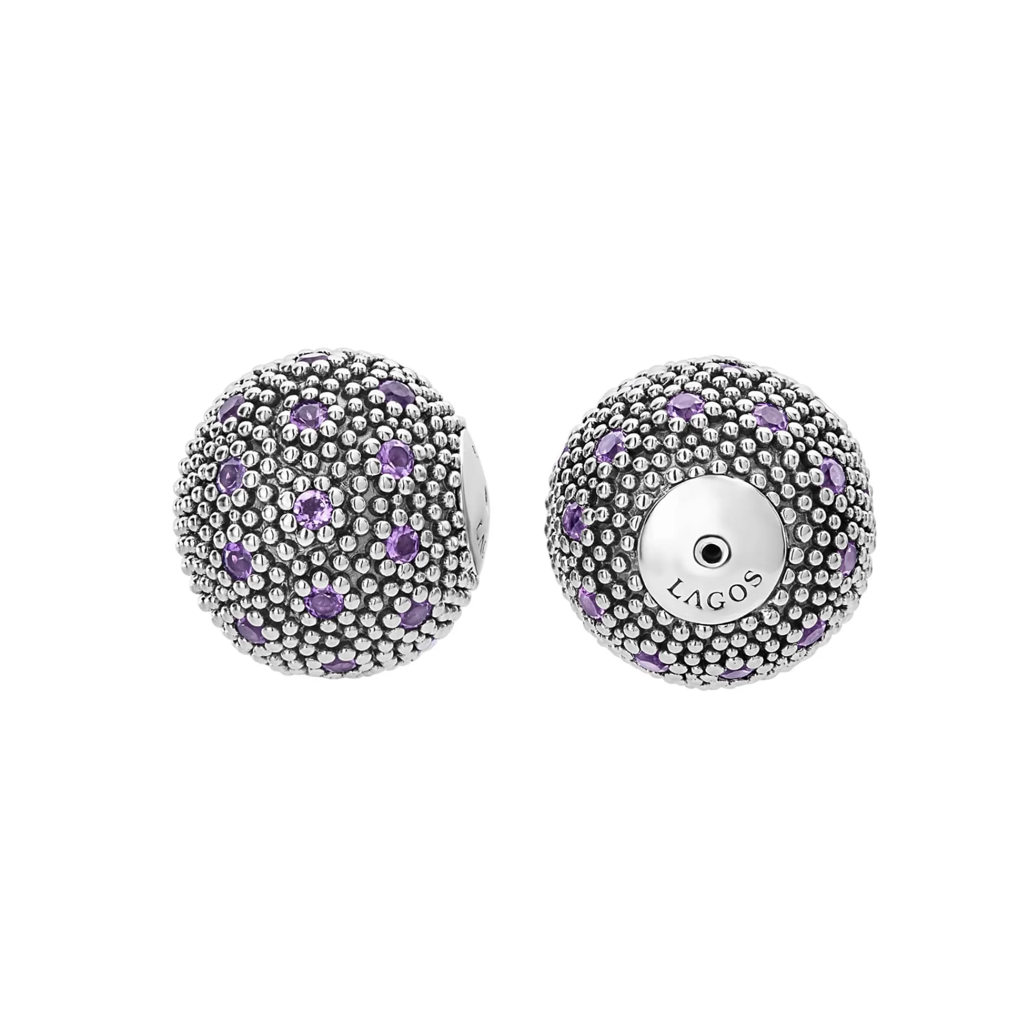 Cheap LAGOS Amethyst Earring Backs