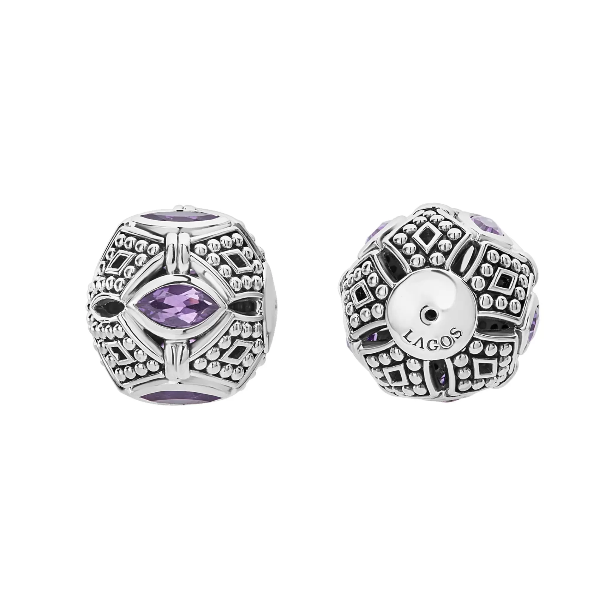 Clearance LAGOS Amethyst Earring Backs