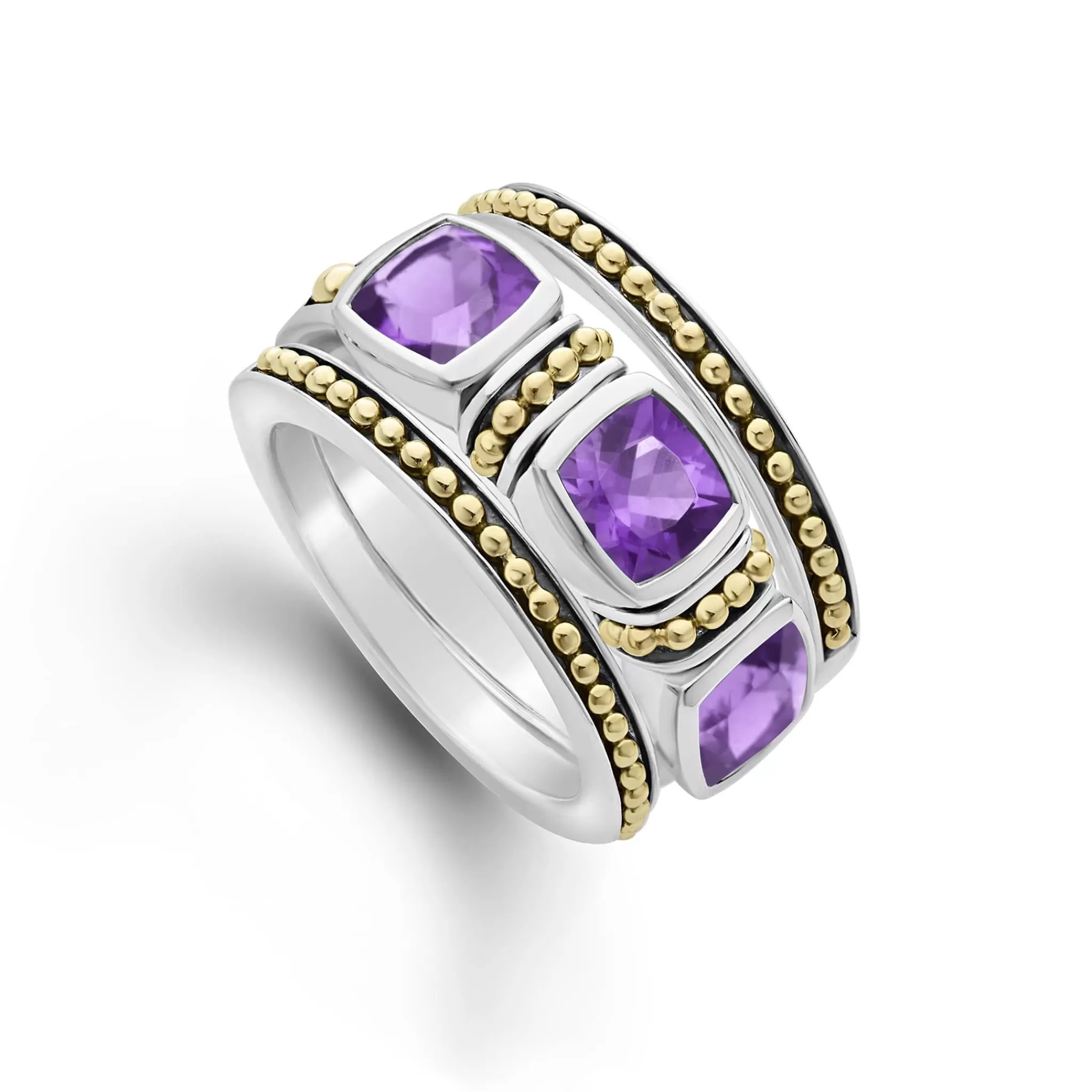 Store LAGOS Amethyst Stacking Rings