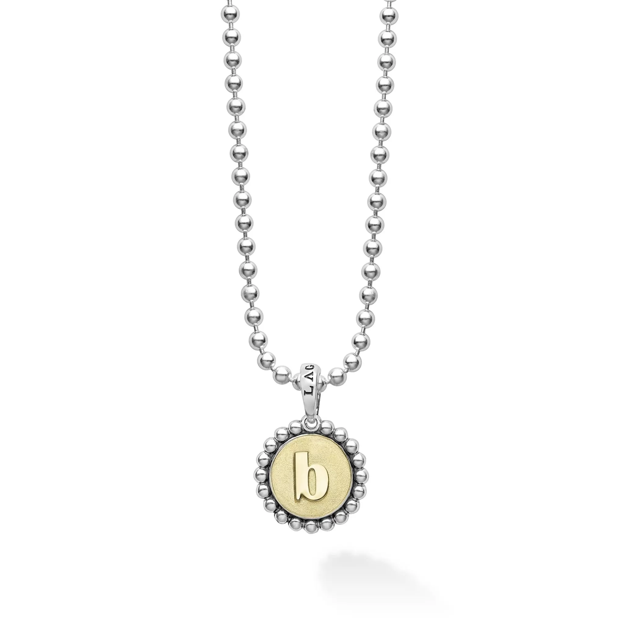 New LAGOS B Initial Charm Necklace