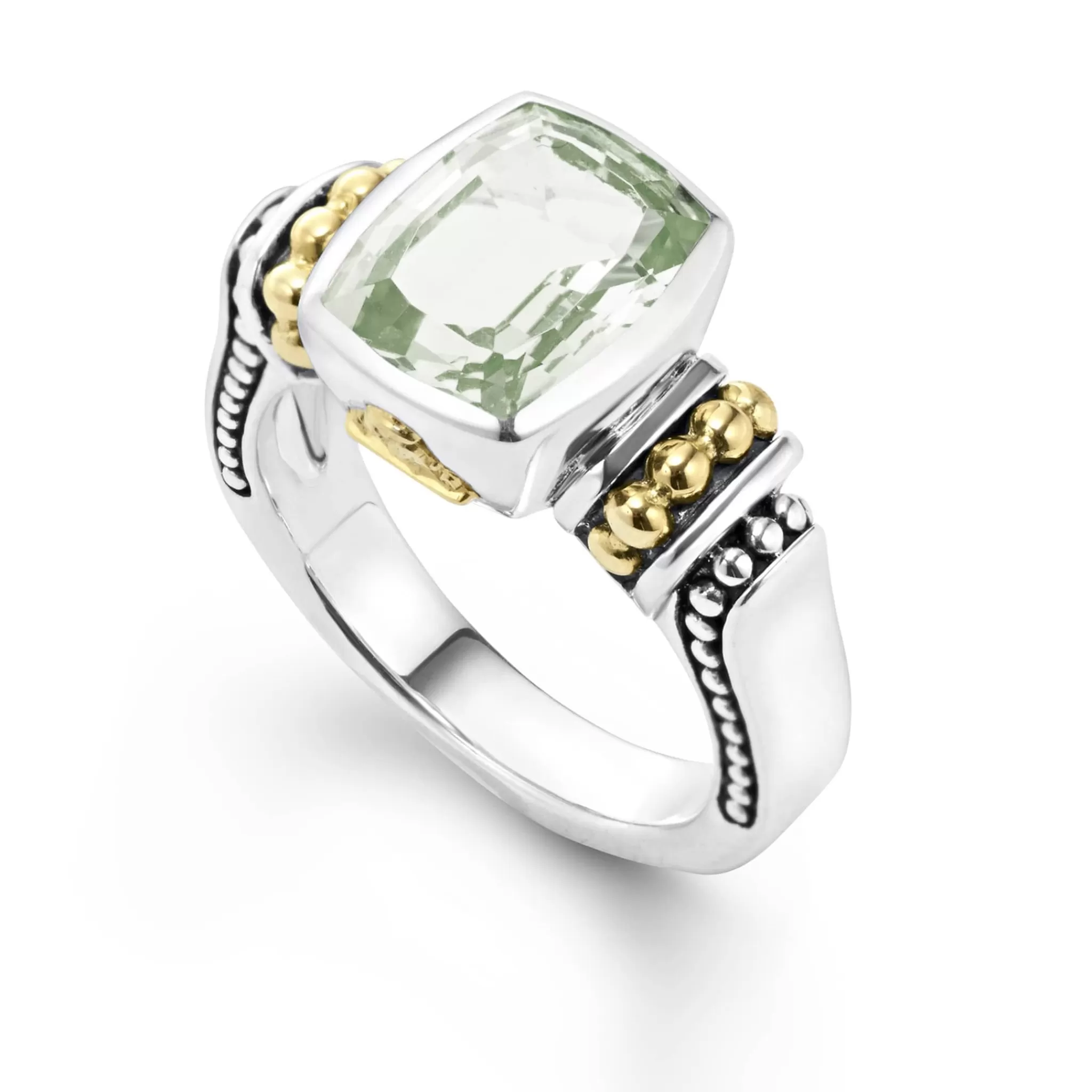 Discount LAGOS Bezel-Set Prasiolite Ring