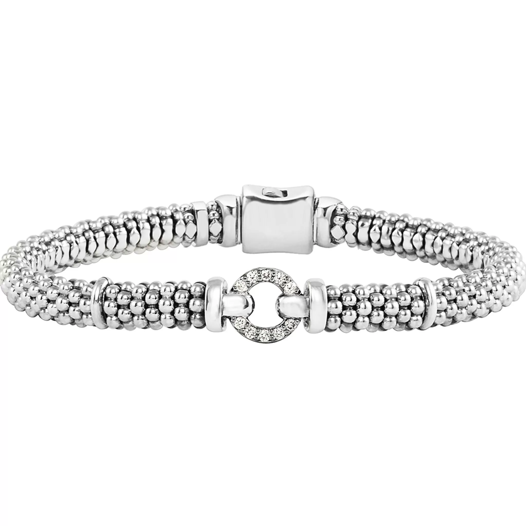 Cheap LAGOS Caviar Beaded Diamond Bracelet Gift Set