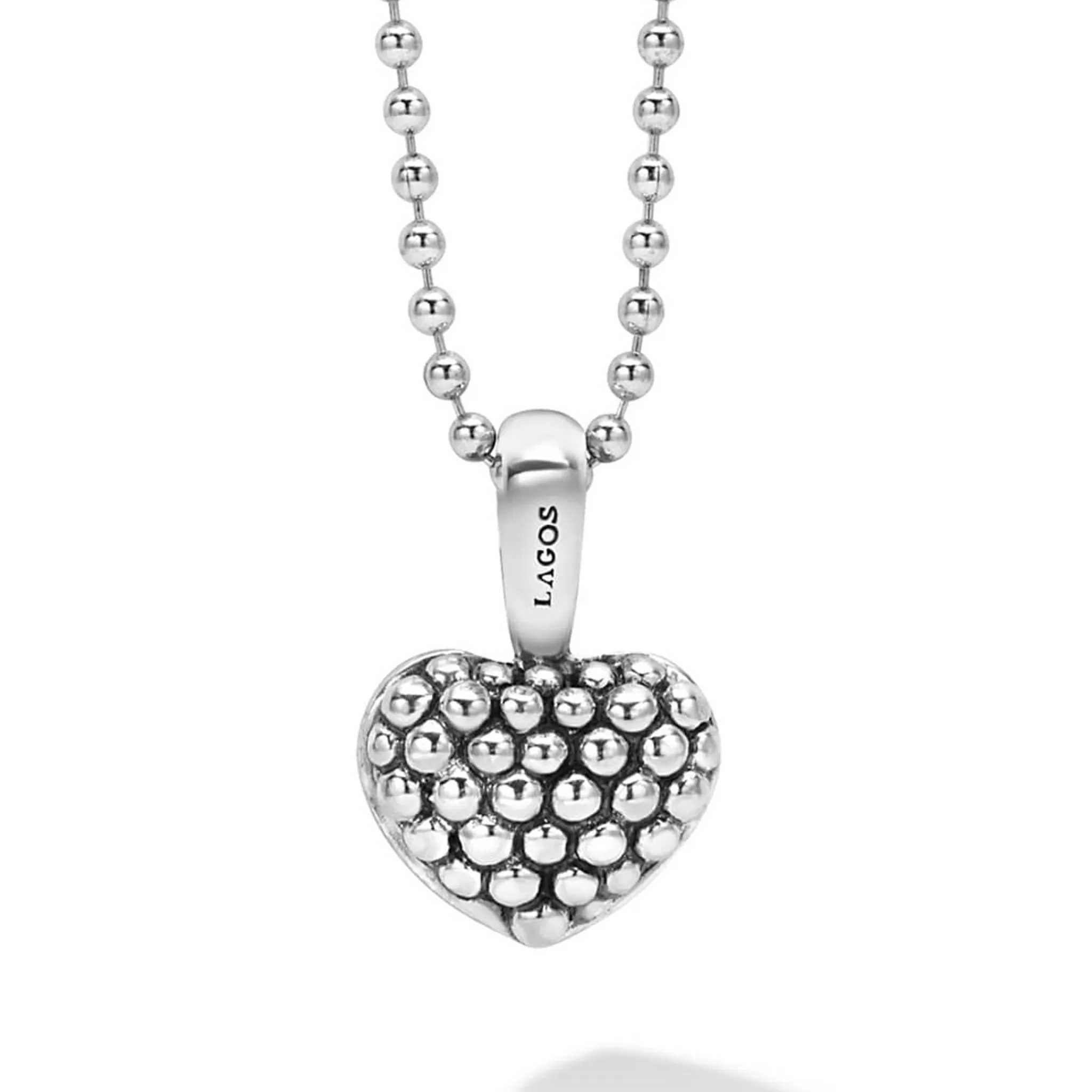 Best Sale LAGOS Caviar Beaded Heart Pendant Necklace