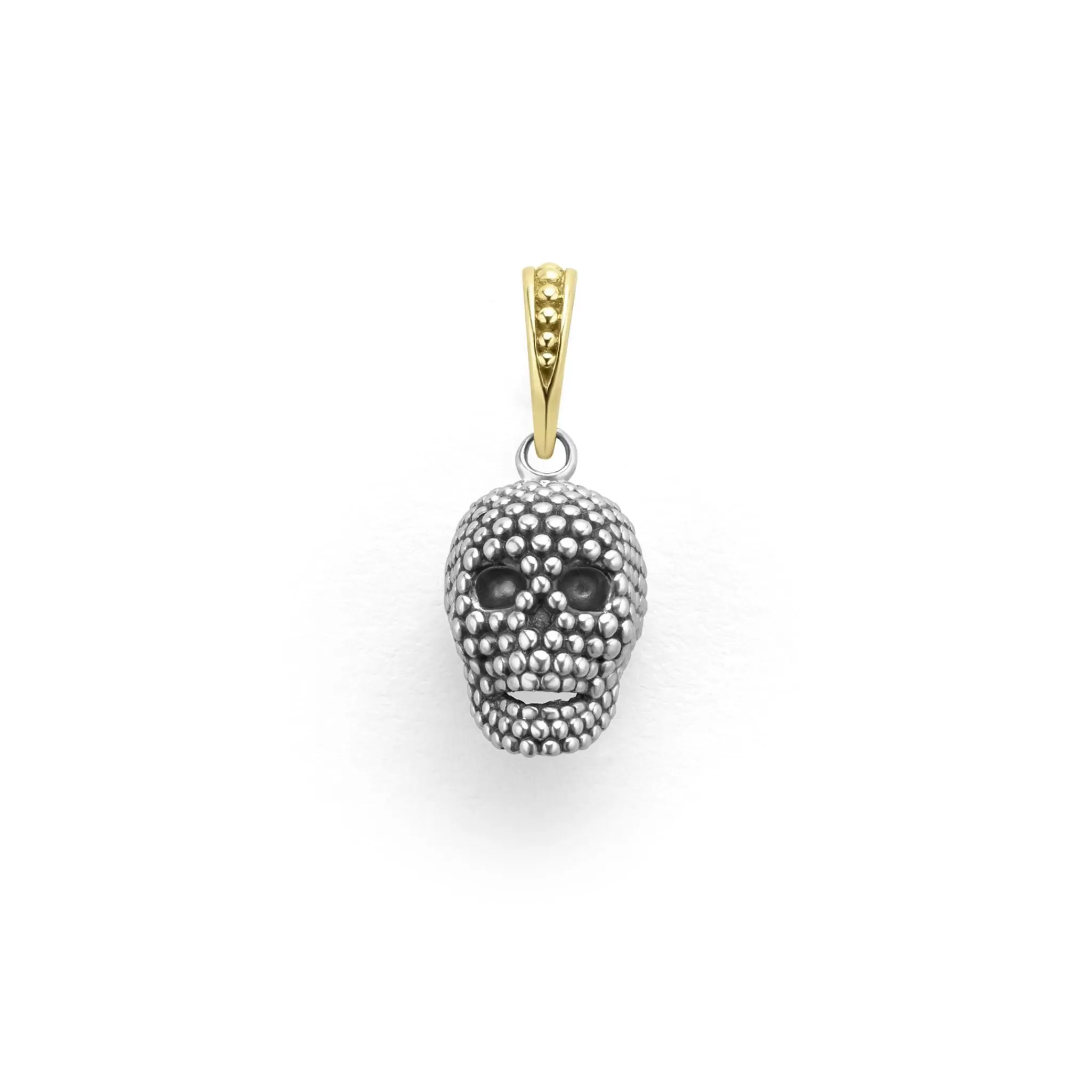 Best Sale LAGOS Caviar Beaded Skull Amulet