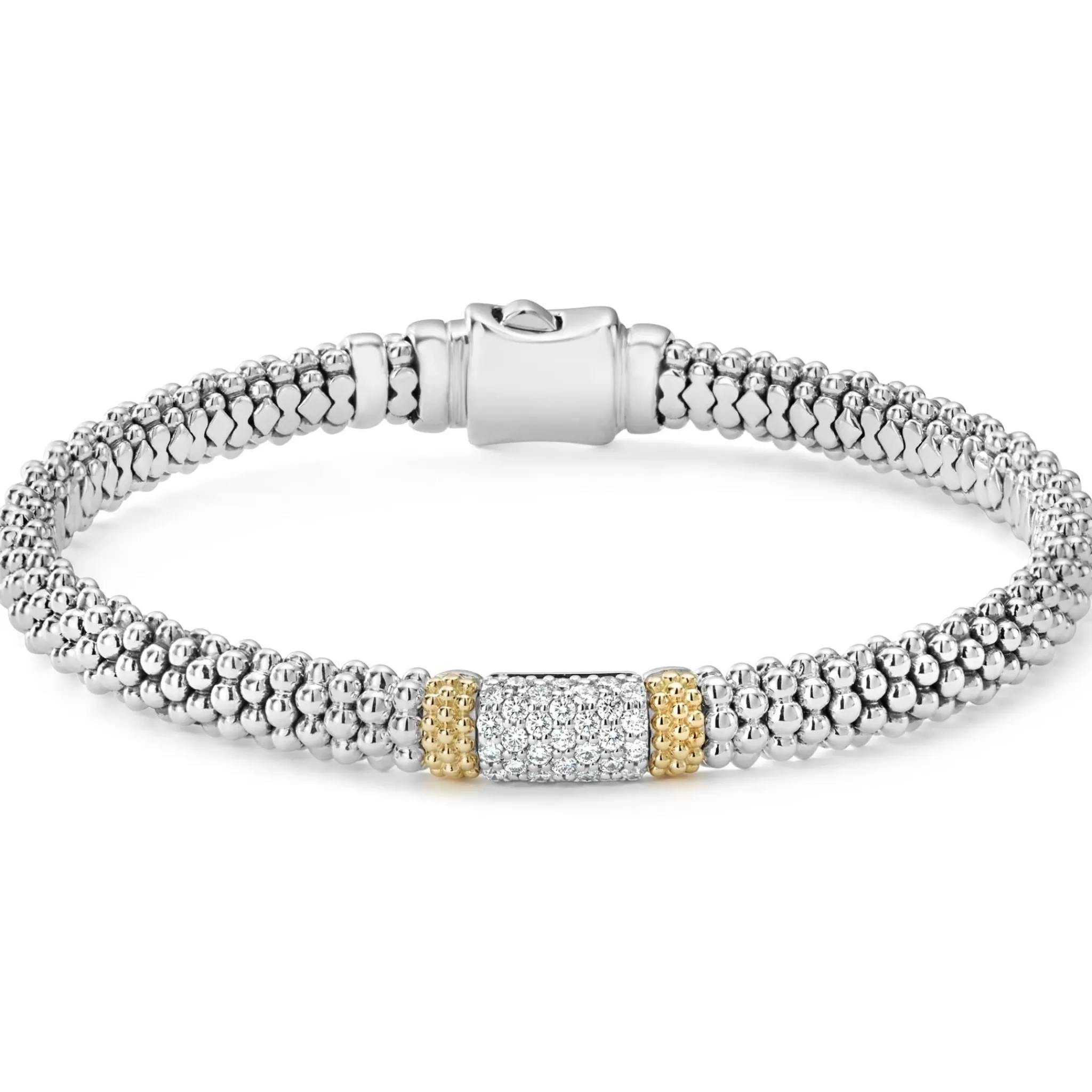 Store LAGOS Caviar Diamond Bracelet | 6Mm