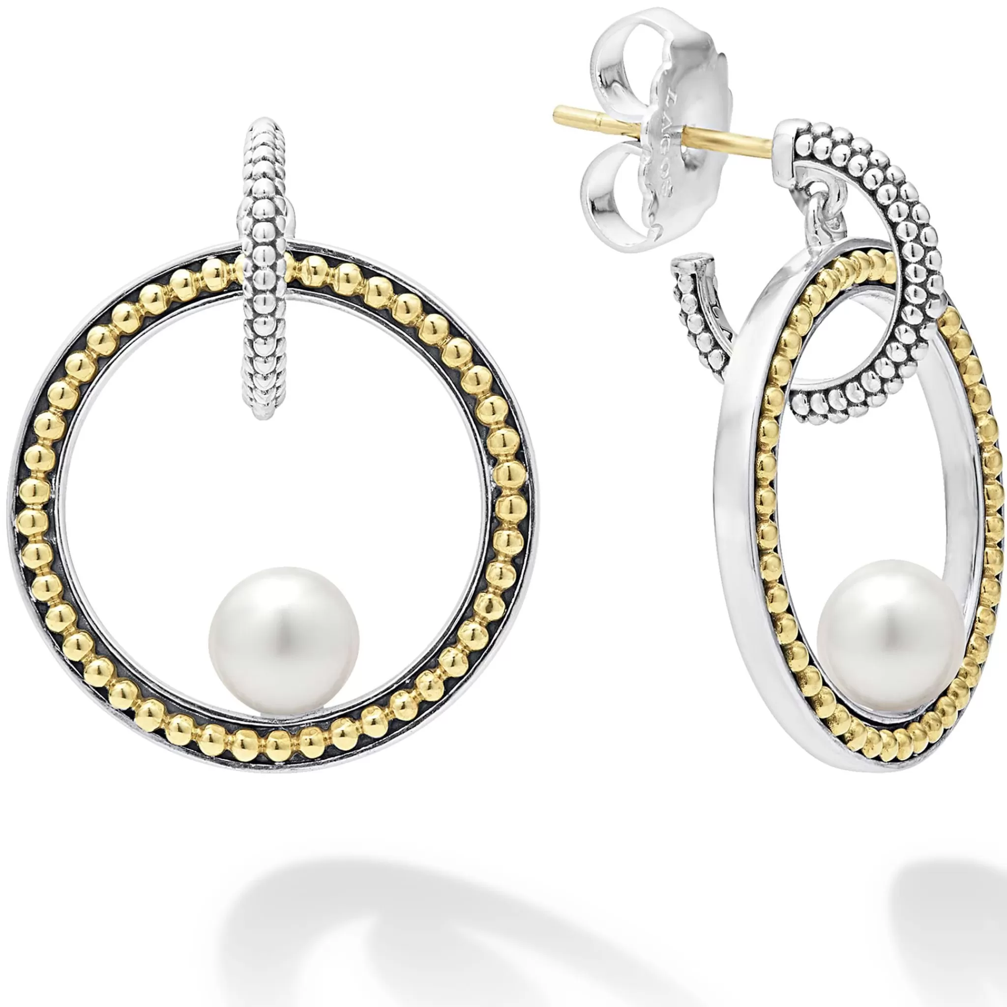 Best Sale LAGOS Caviar Pearl Drop Earrings