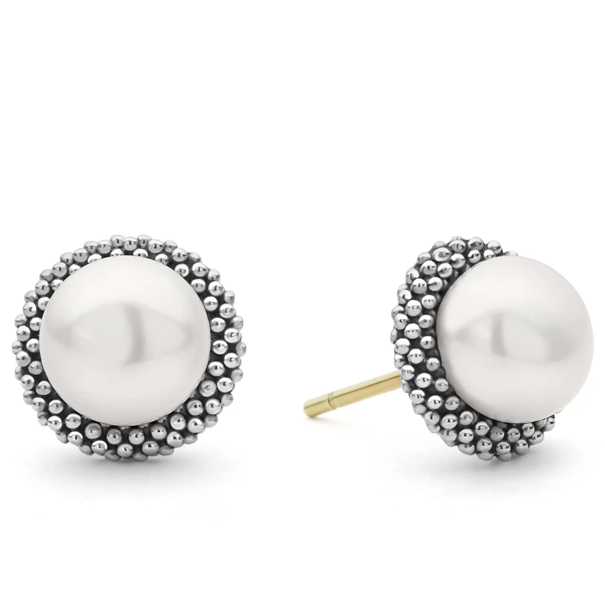 Clearance LAGOS Caviar Pearl Stud Earrings