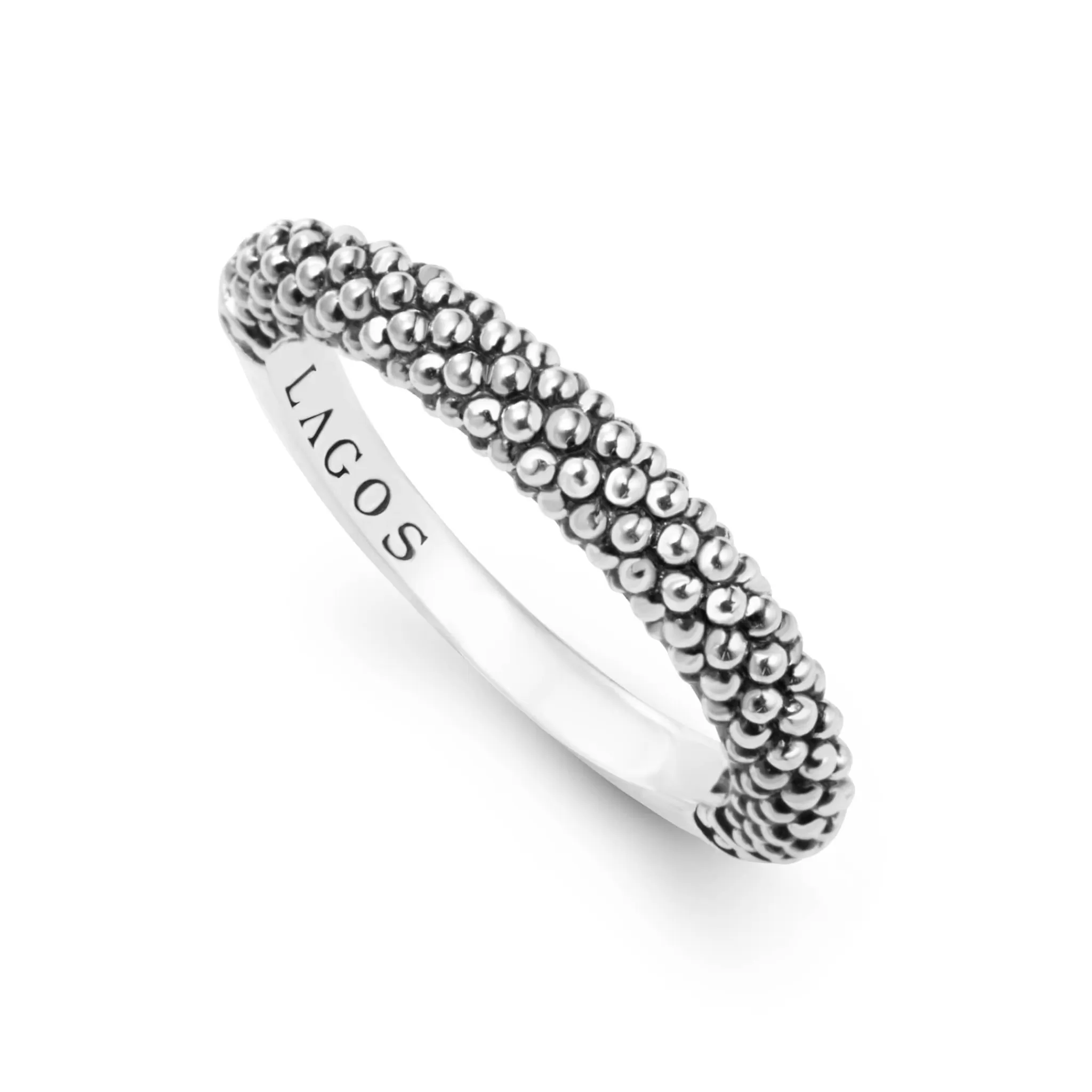 Fashion LAGOS Caviar Stacking Ring