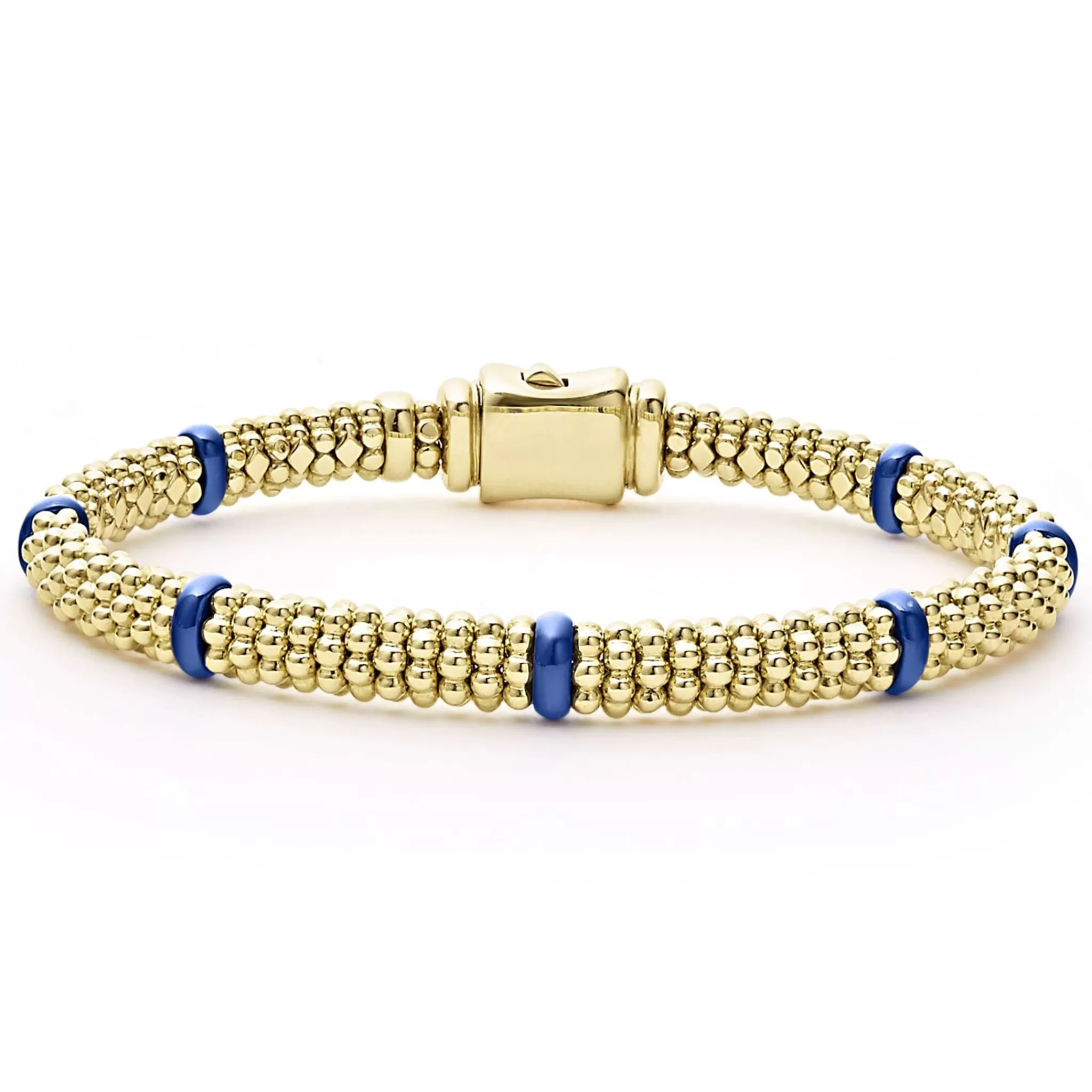 Online LAGOS Ceramic And 18K Gold Caviar Bracelet | 6Mm