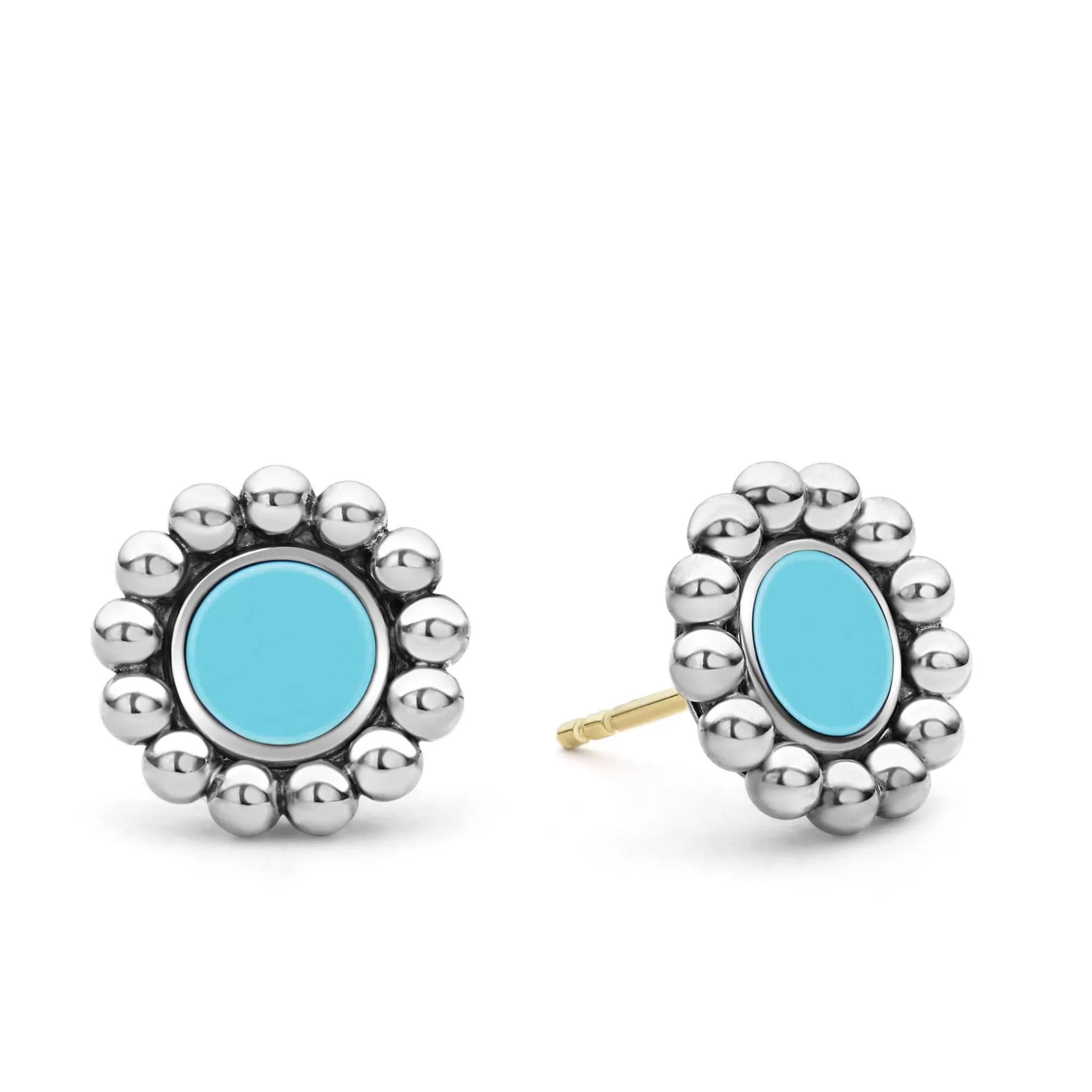 Sale LAGOS Ceramic Circle Stud Earrings