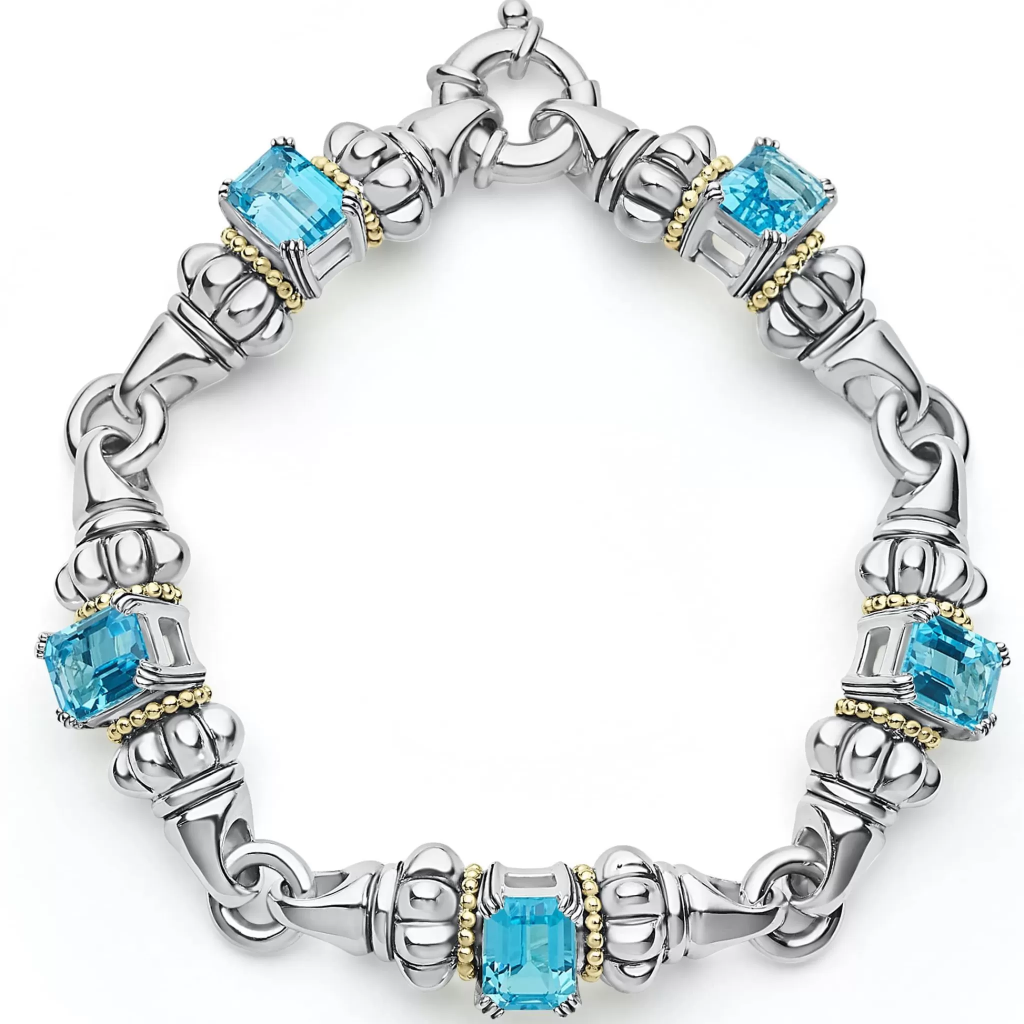 Fashion LAGOS Classic Swiss Blue Topaz Bracelet