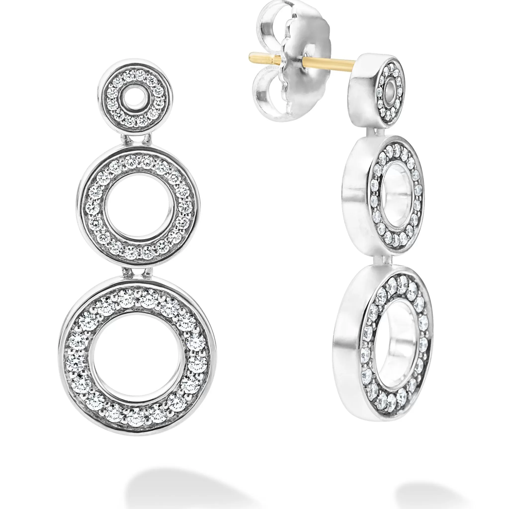 Best LAGOS Diamond Circle Drop Earrings