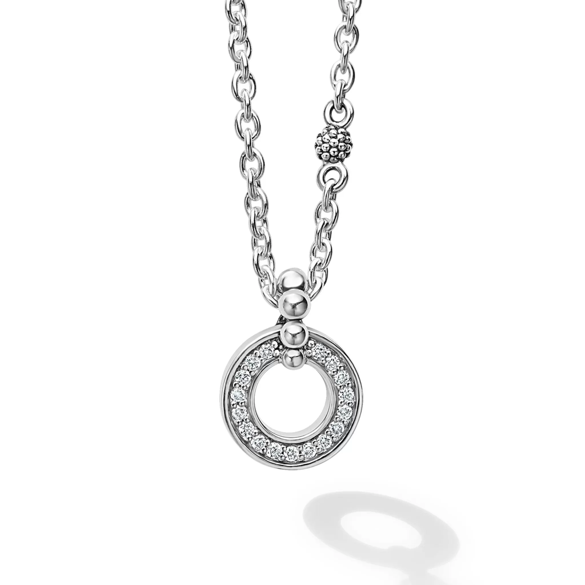 Cheap LAGOS Diamond Circle Pendant Necklace