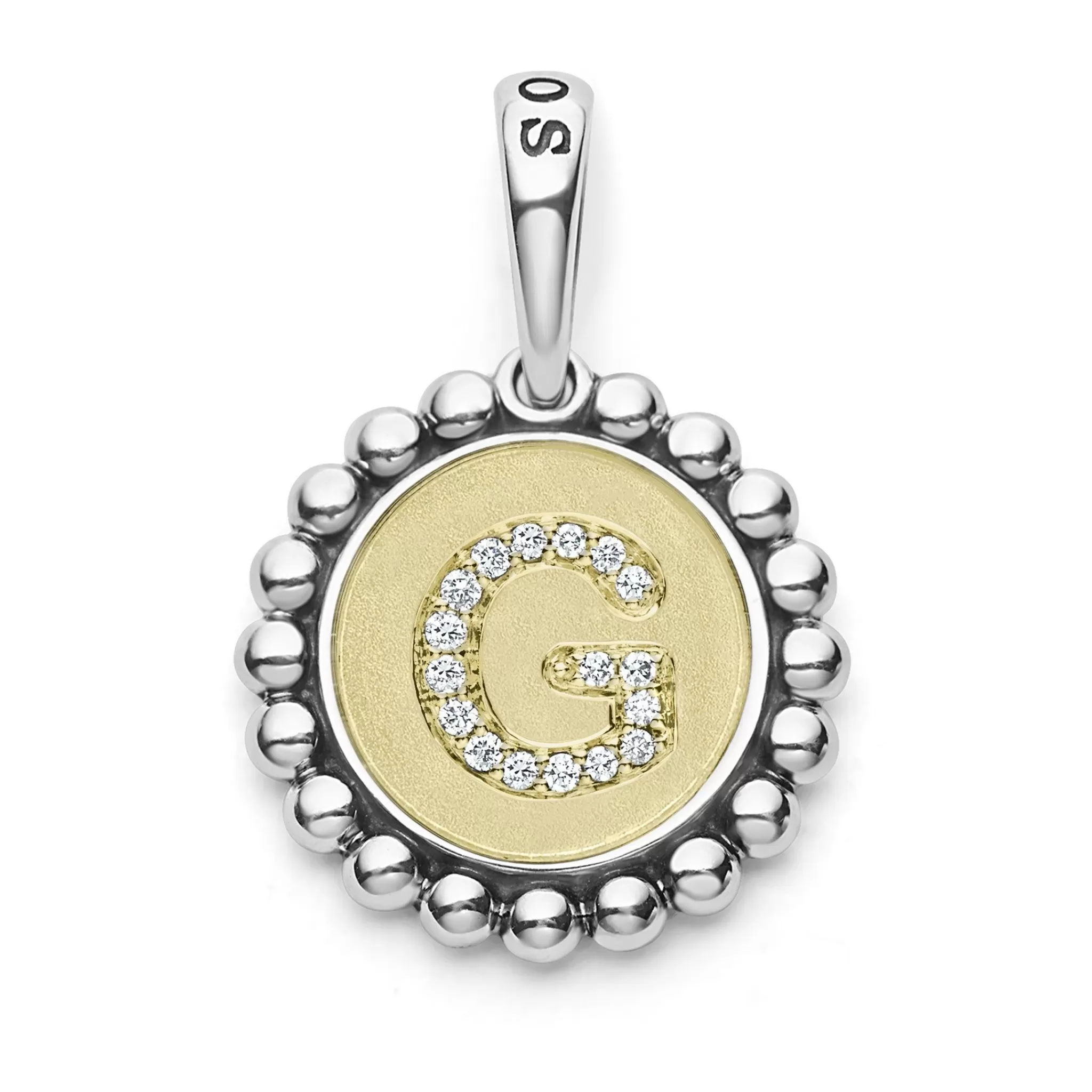 Best Sale LAGOS Diamond G Initial Charm