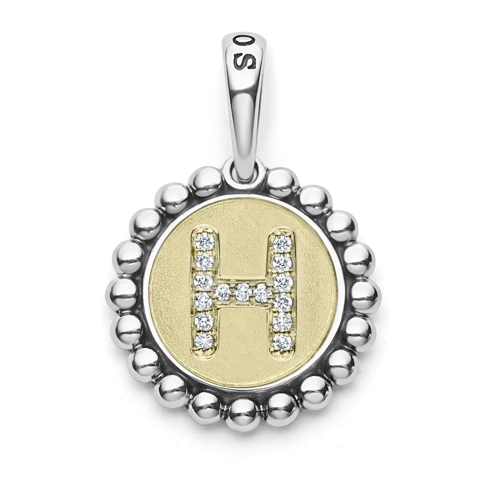 Outlet LAGOS Diamond H Initial Charm