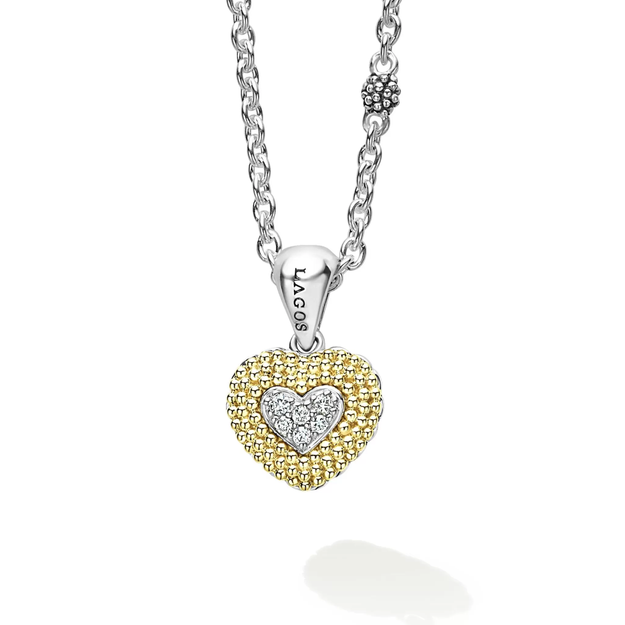 Discount LAGOS Diamond Heart Necklace