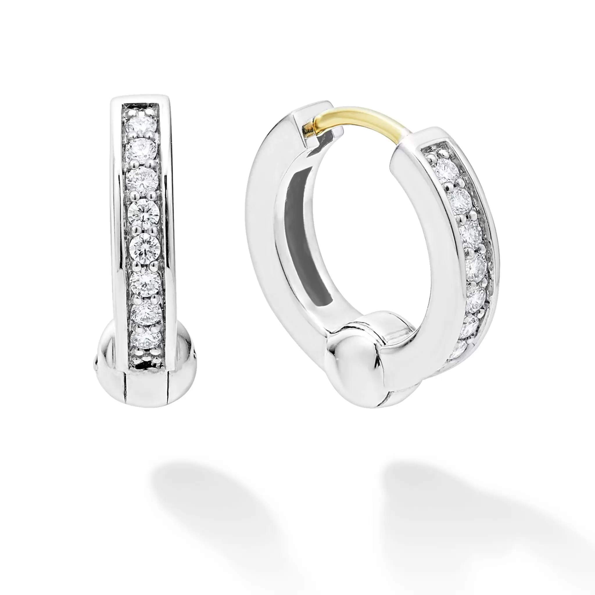 Fashion LAGOS Diamond Huggie Earrings