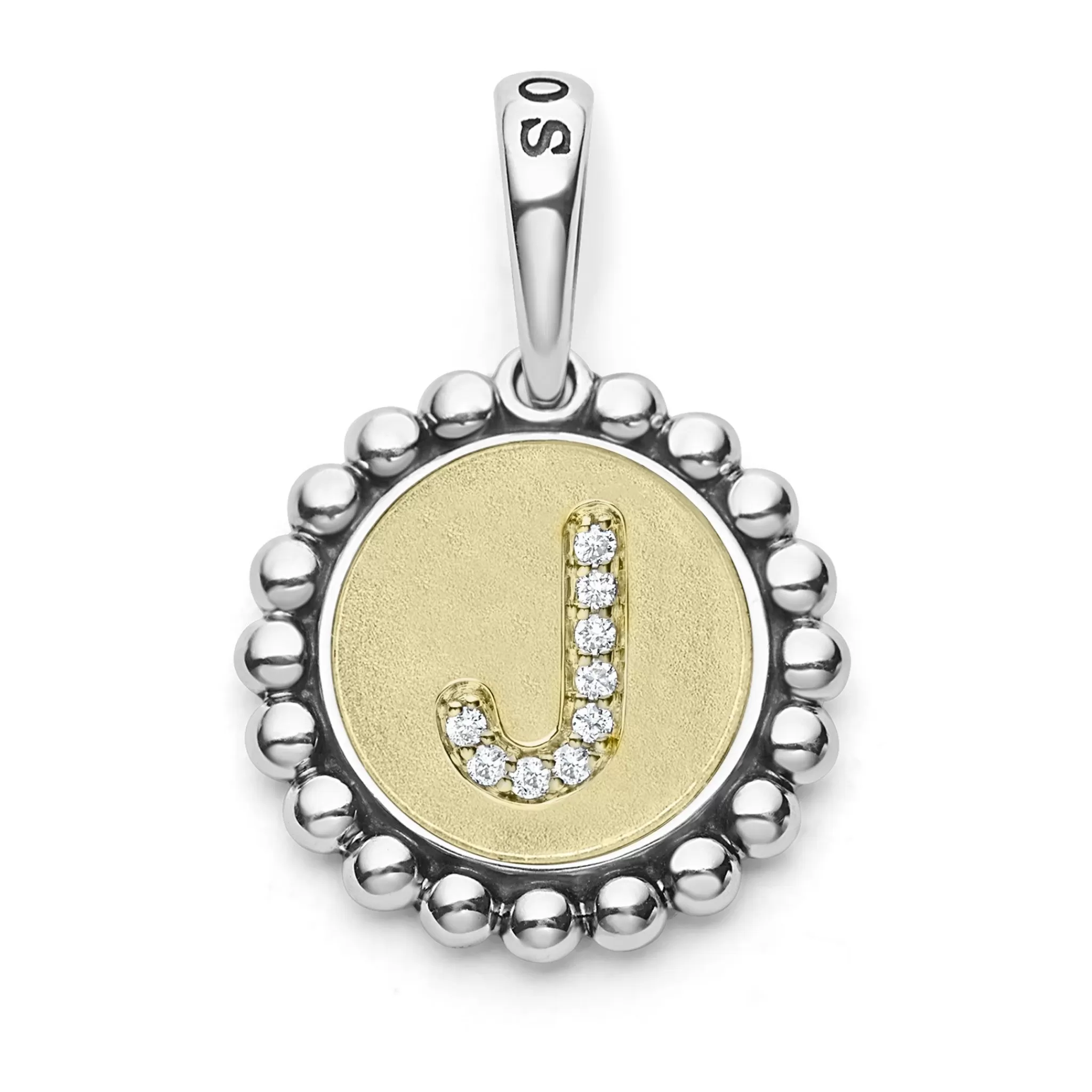 New LAGOS Diamond J Initial Charm