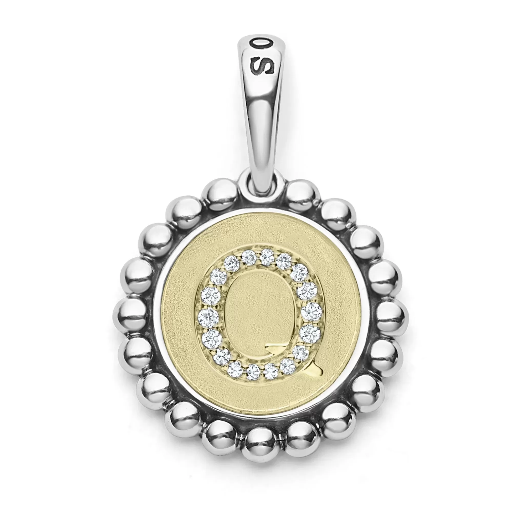 Clearance LAGOS Diamond Q Initial Charm