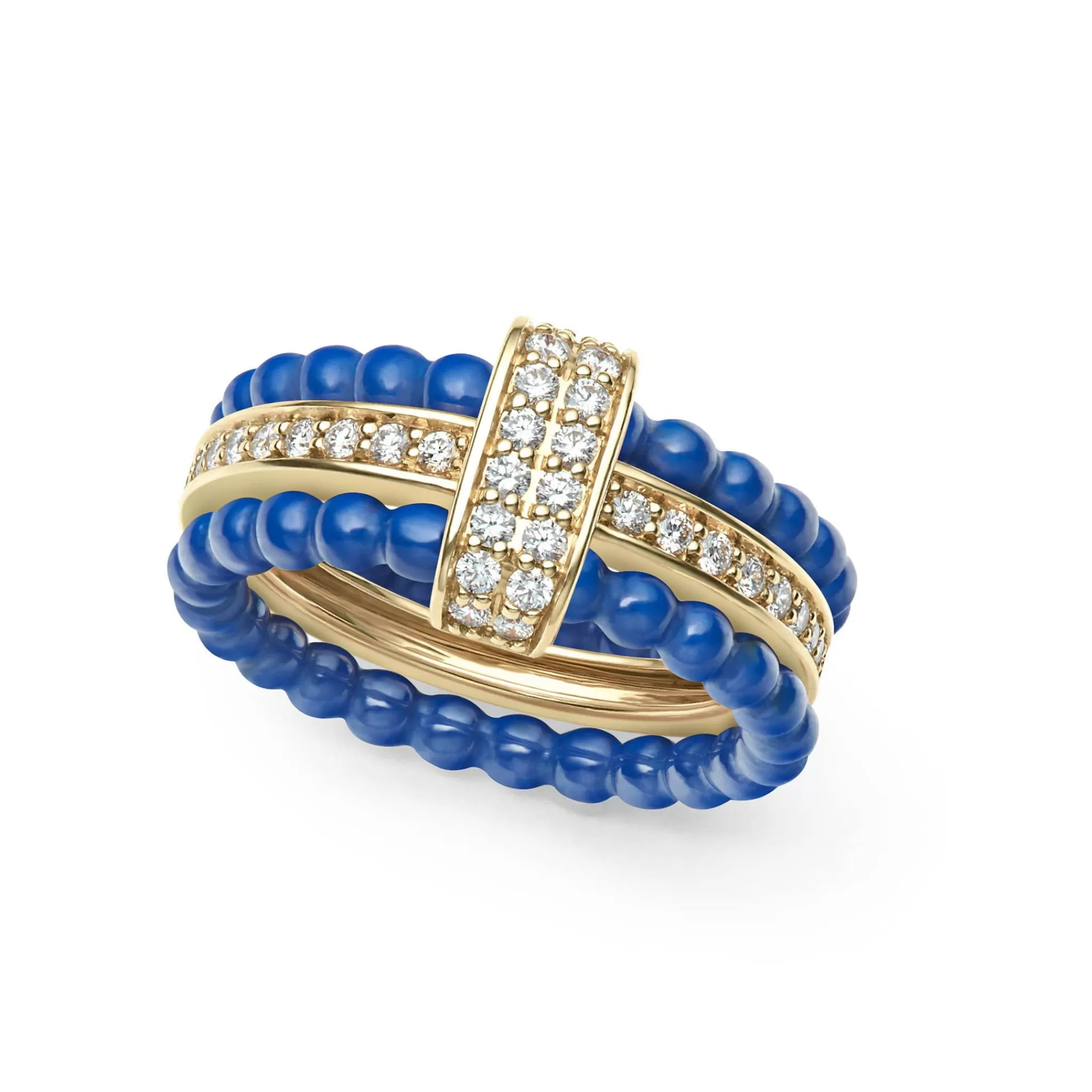 Shop LAGOS Diamond Stacking Ring Set