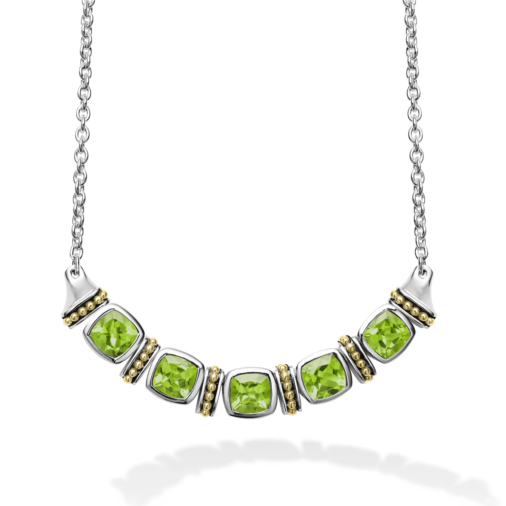 Shop LAGOS Five Station Peridot Necklace