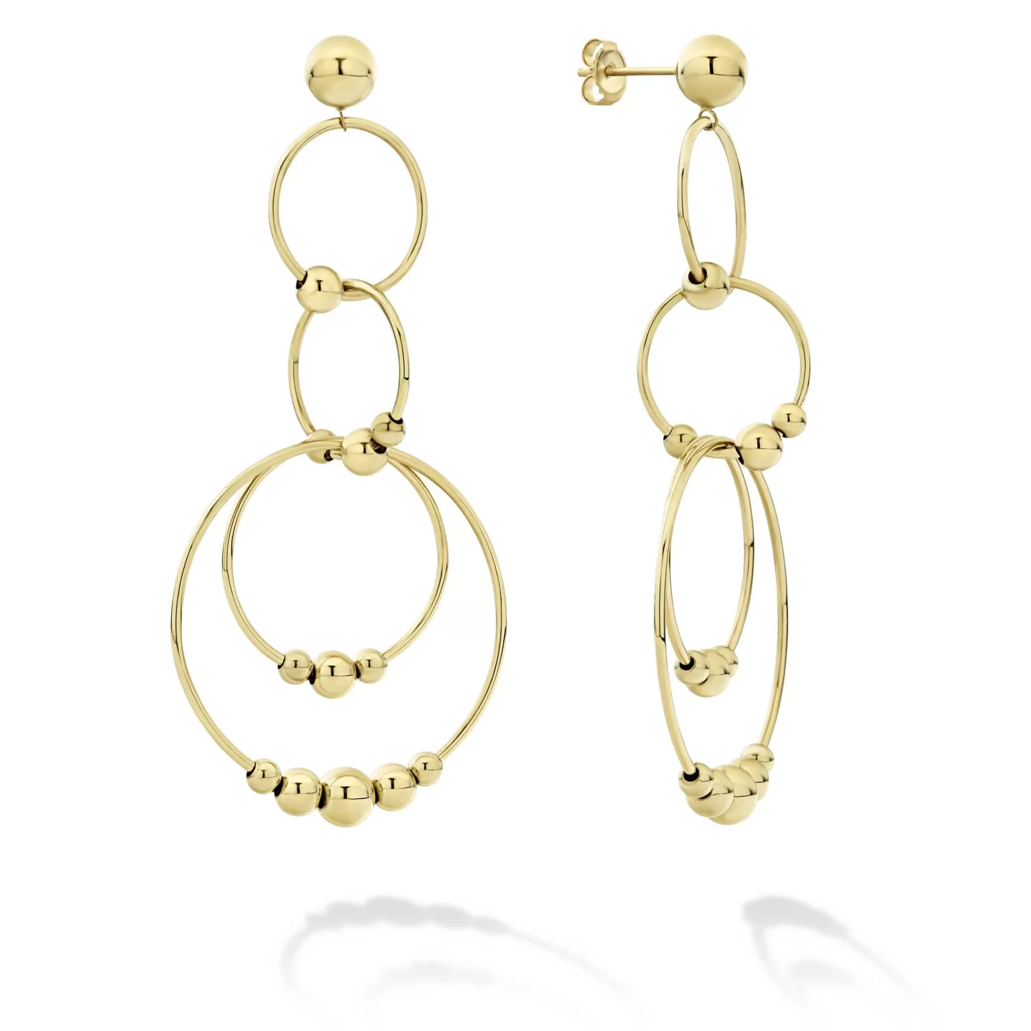 Cheap LAGOS Four Circle Bead Drop Earrings