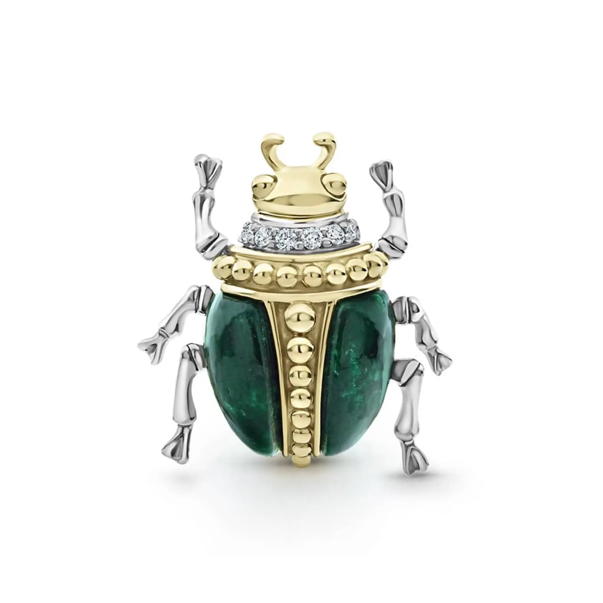 Discount LAGOS Jade Diamond Beetle Pin